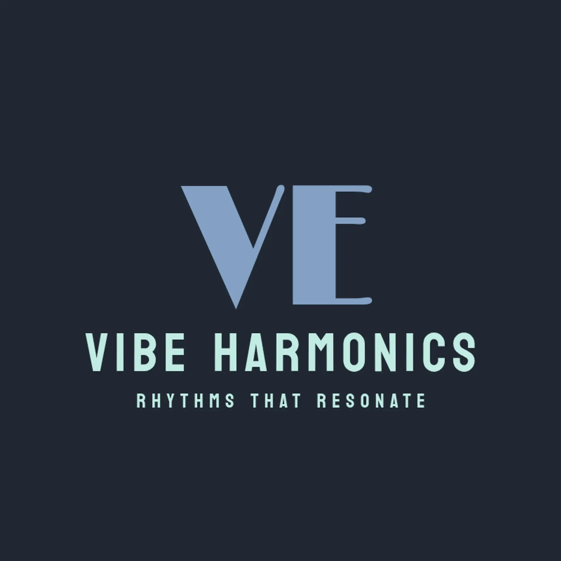EchoPulse logo for music band