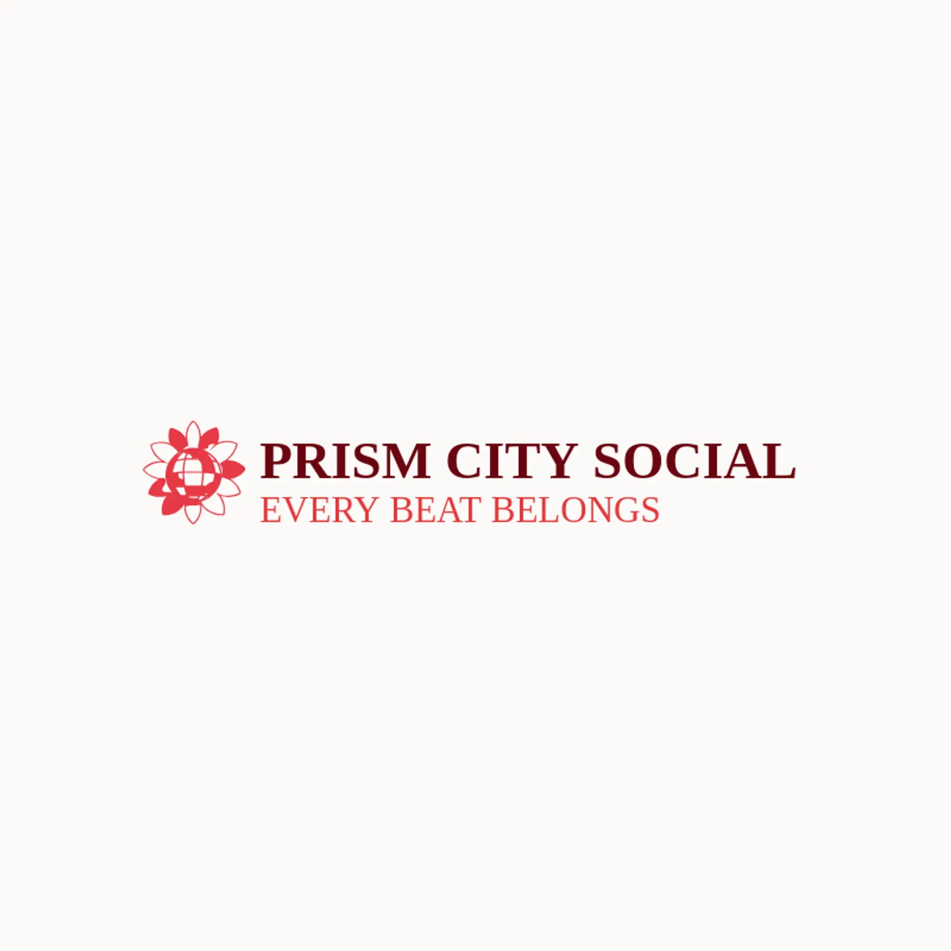 Prism City Social logo for disco