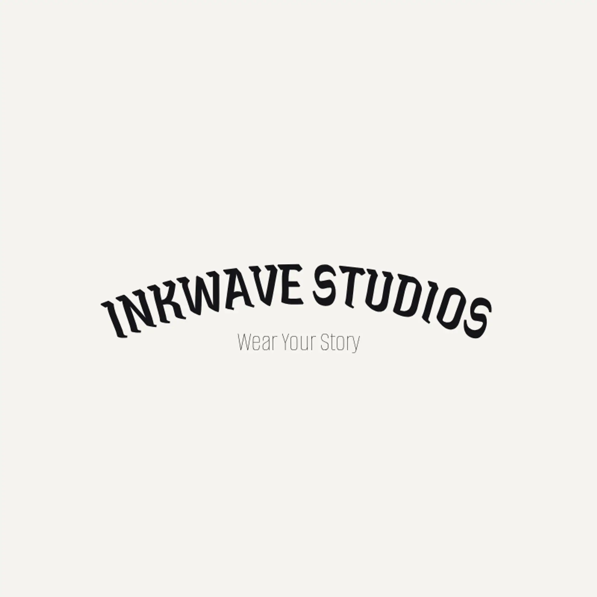 Inkwave Studios logo for tattoo studio
