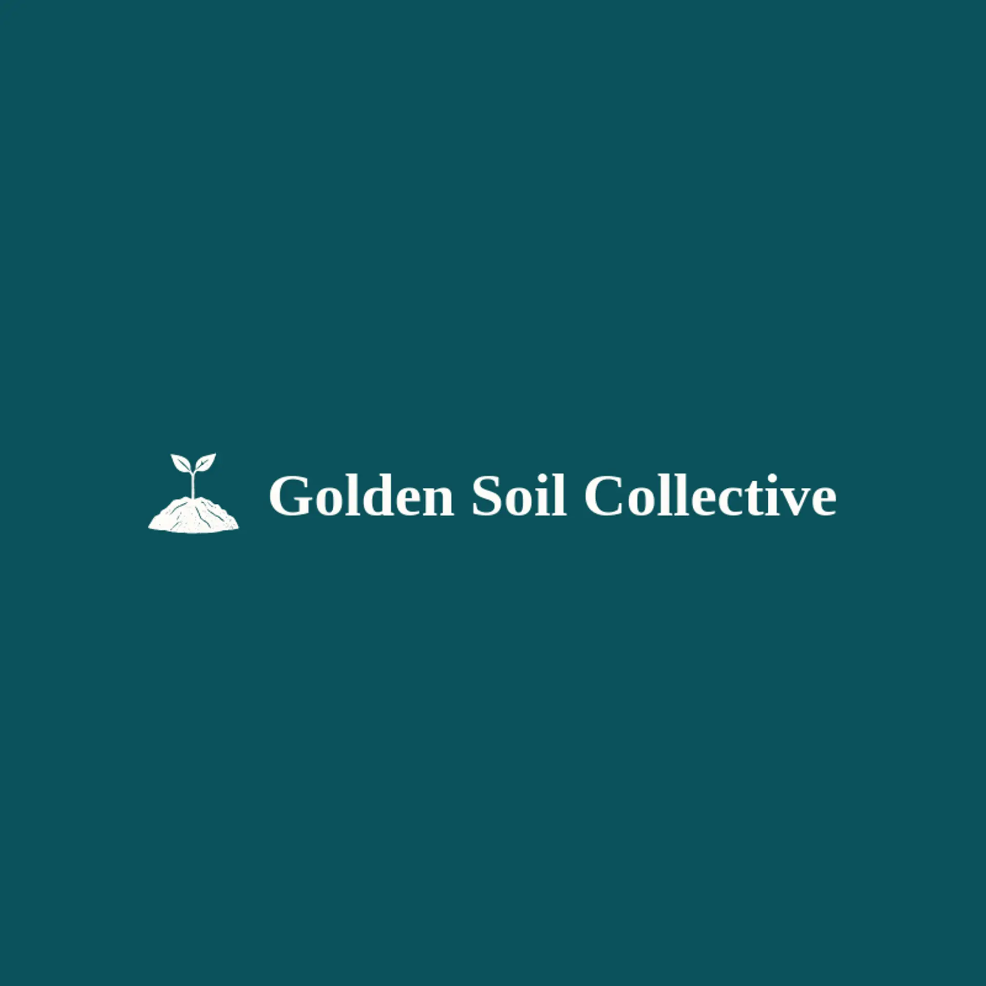 Golden Soil Collective logo for natural