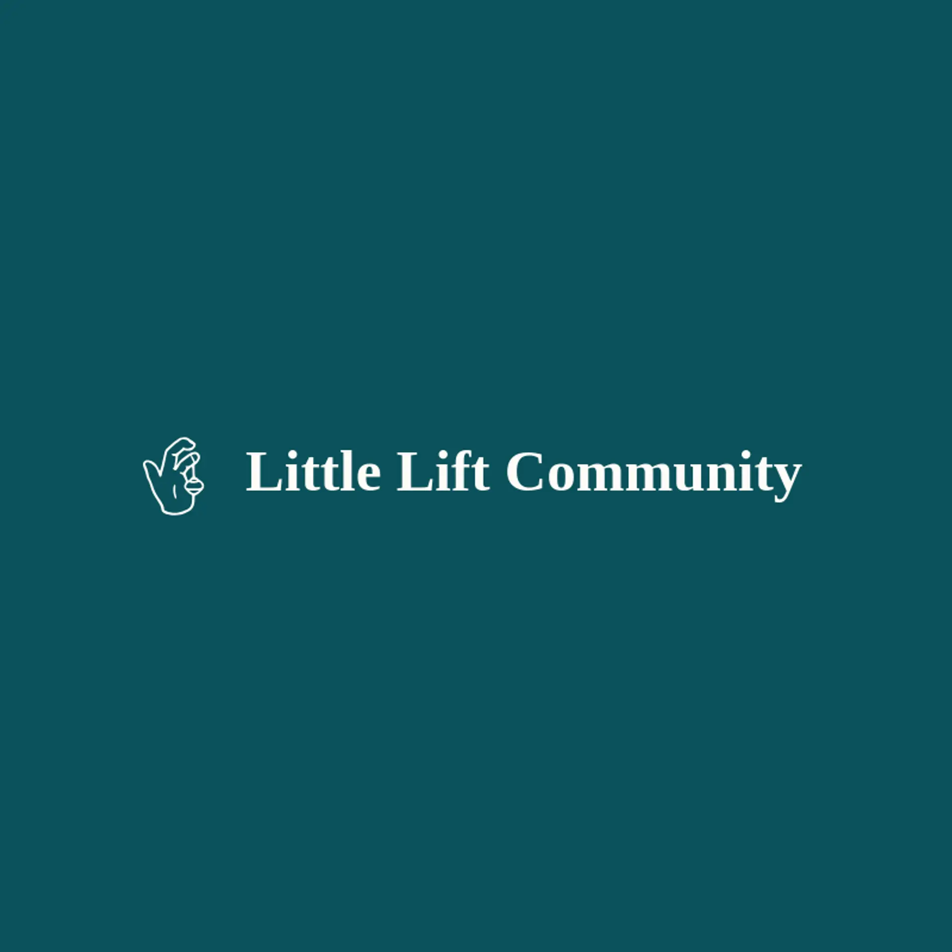Little Lift Community logo for helping hand
