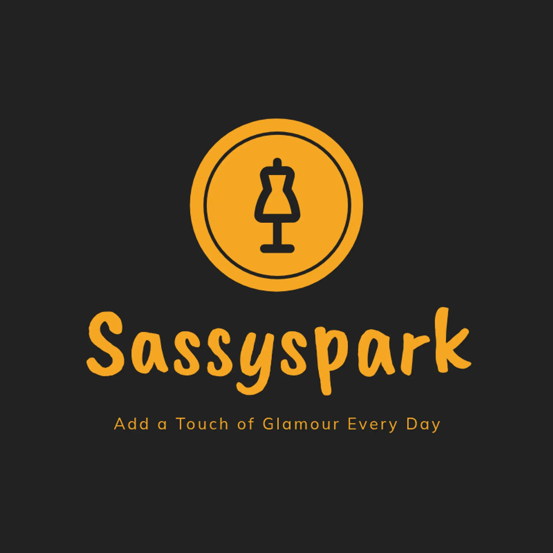 SassySpark logo for fashion accessories