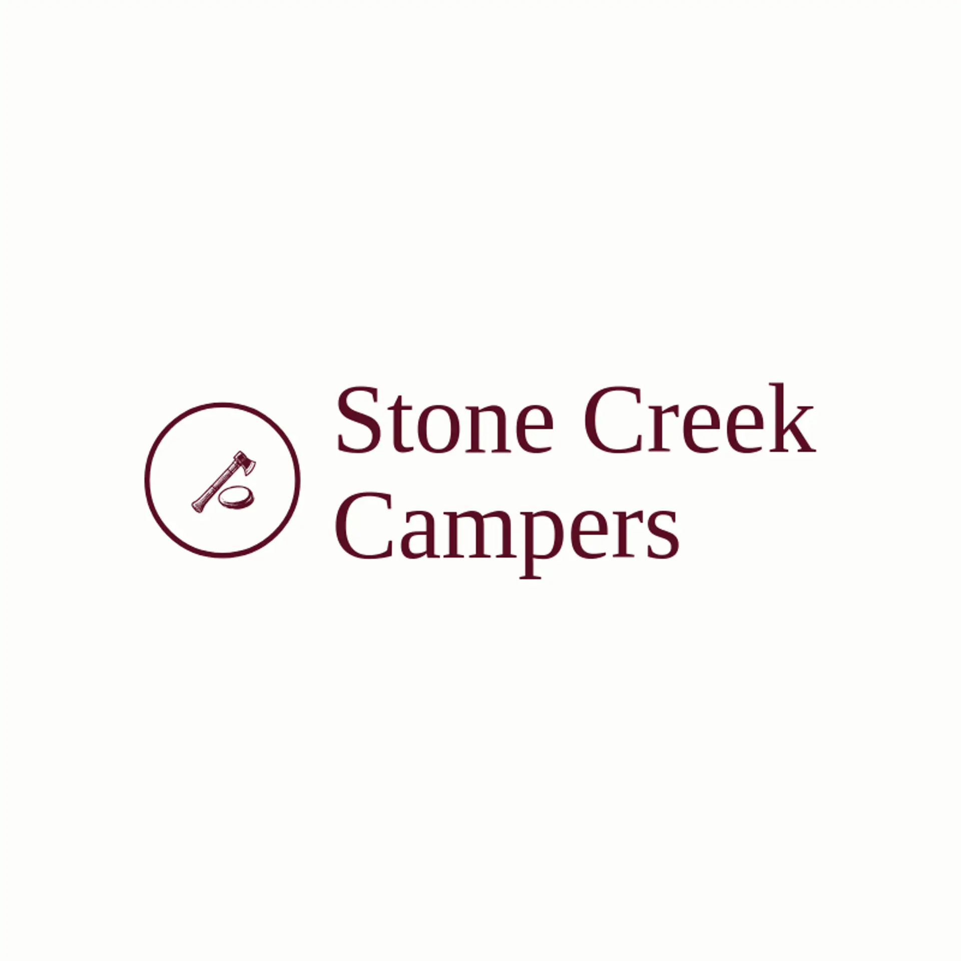 Stone Creek Campers logo for tomahawk