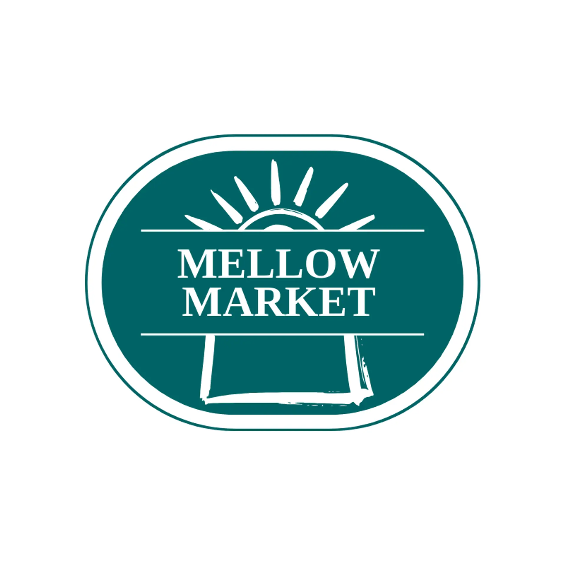 Mellow Market logo for shopping bag