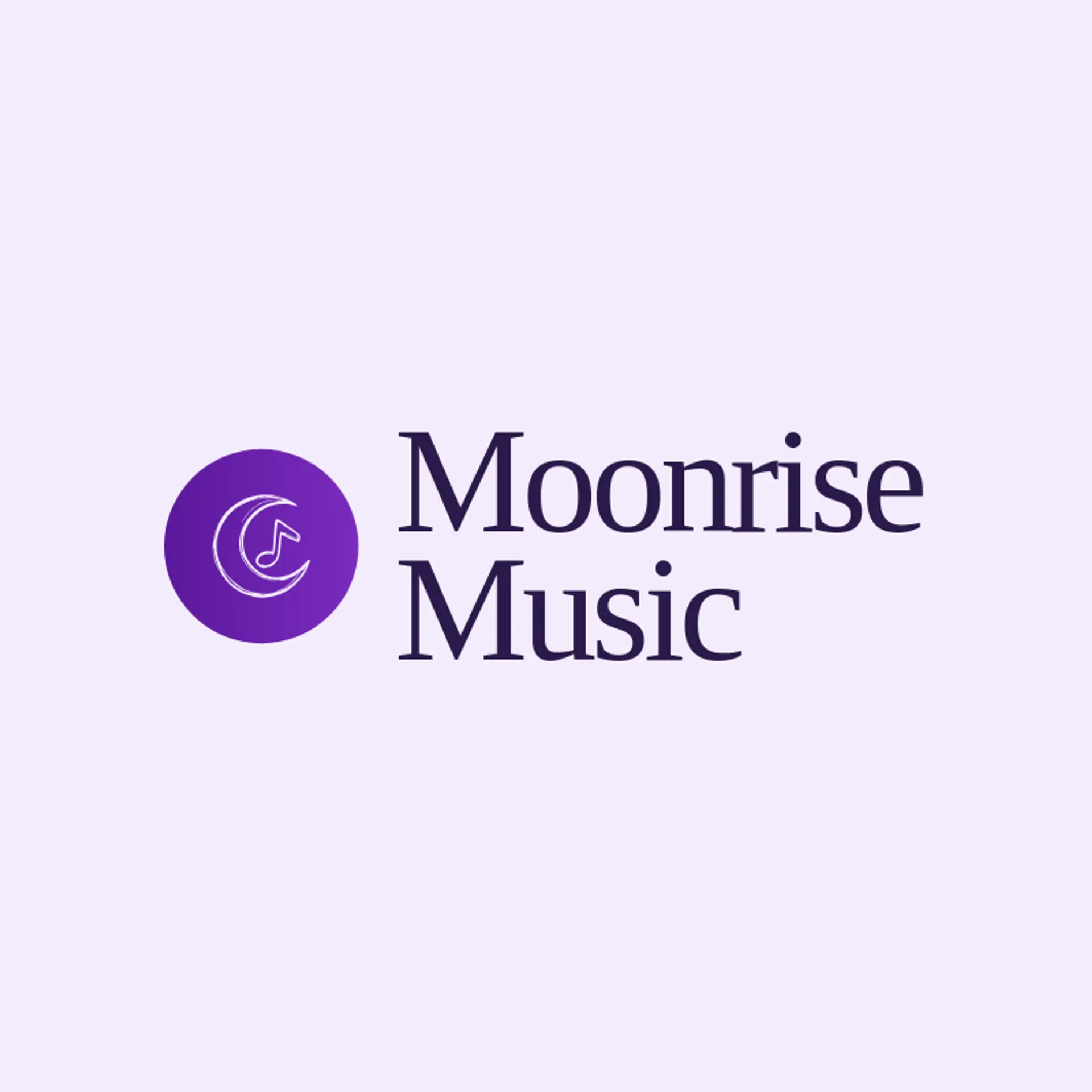 Moonrise Music logo for rave