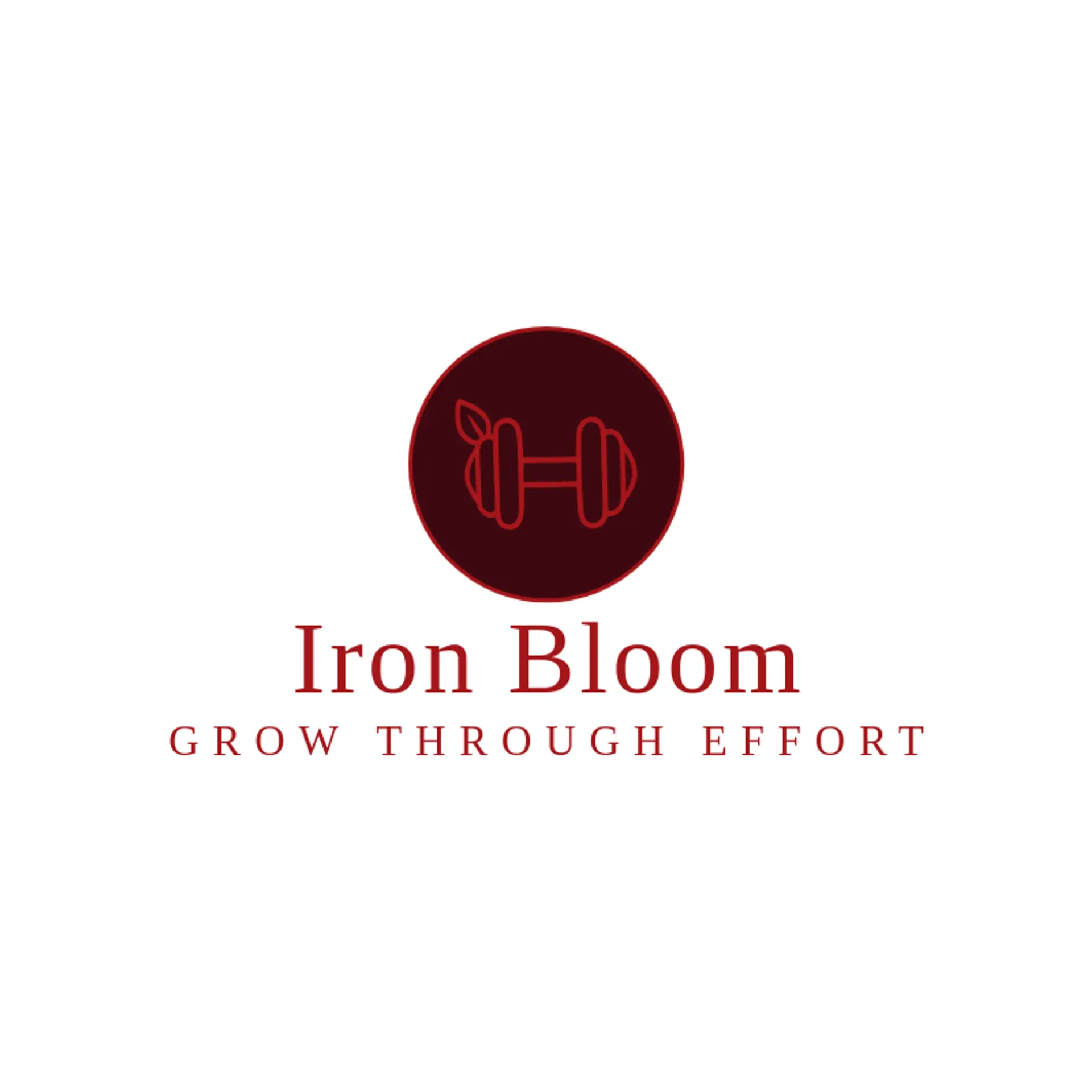 Iron Bloom logo for exercise