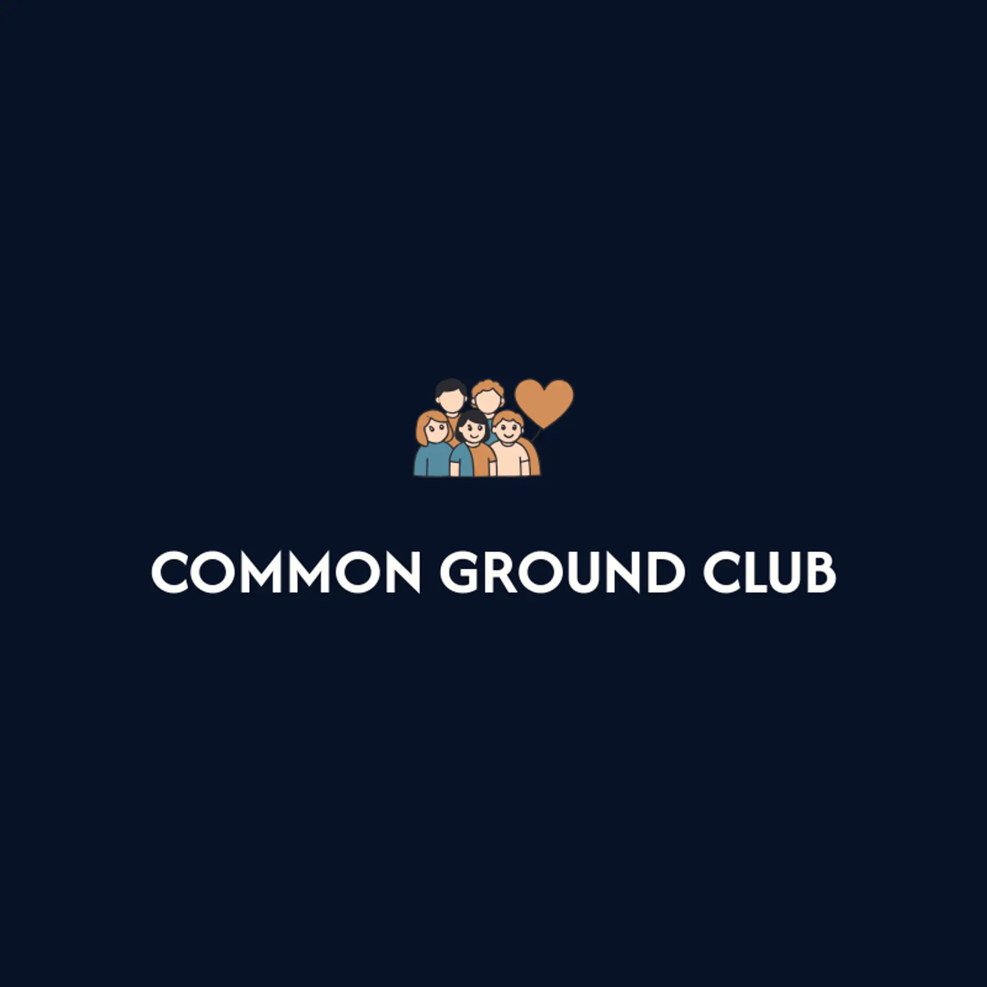 Common Ground Club logo for community