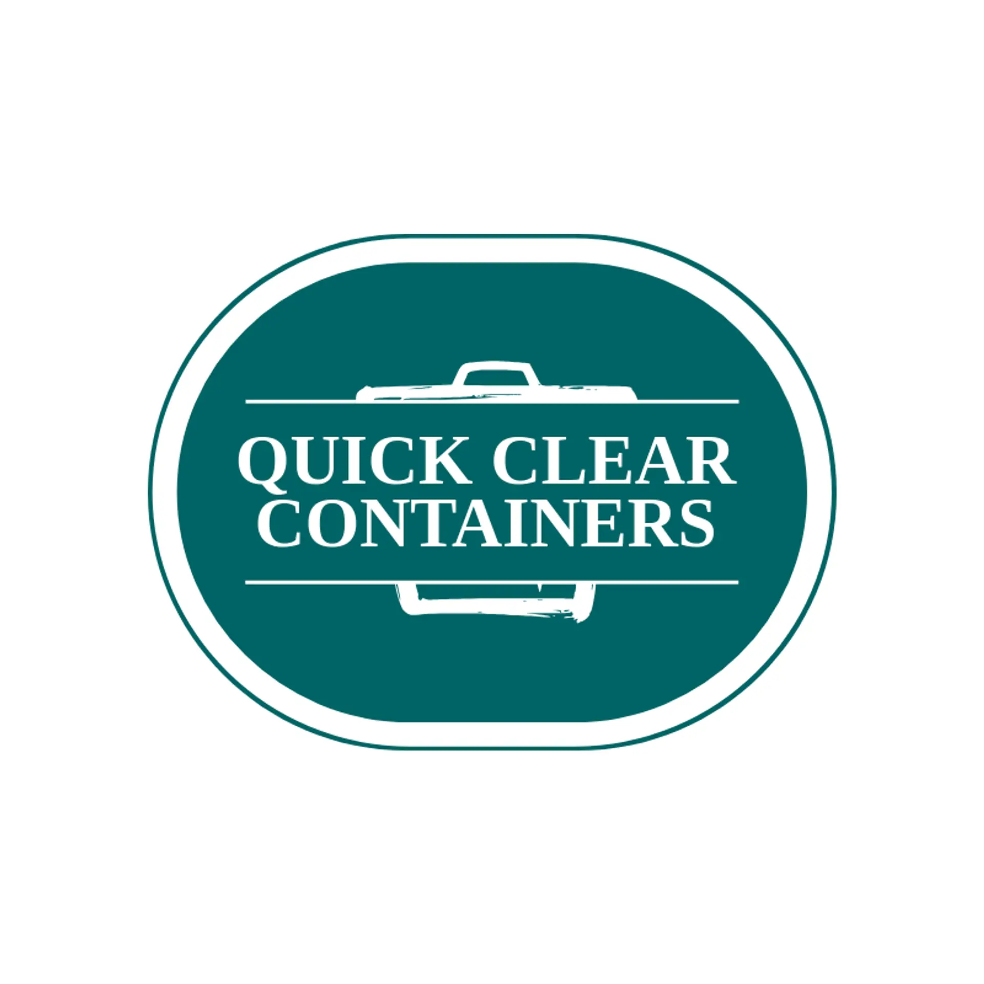 Quick Clear Containers logo for dumpster