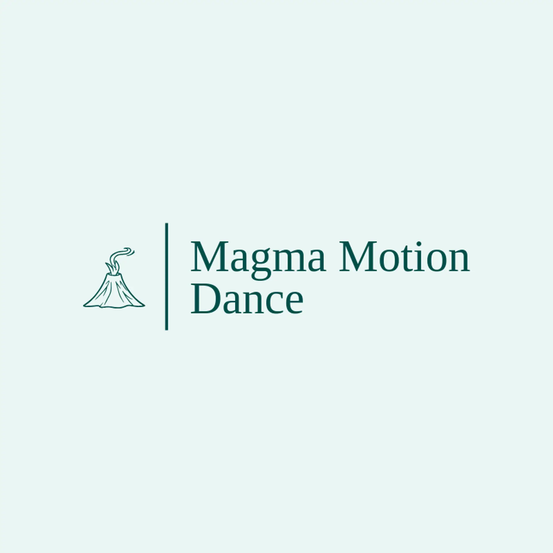 Magma Motion Dance logo for volcano
