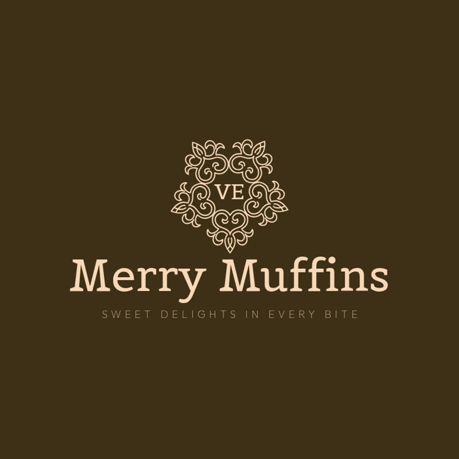 Peppy Pastries logo for cute bakery