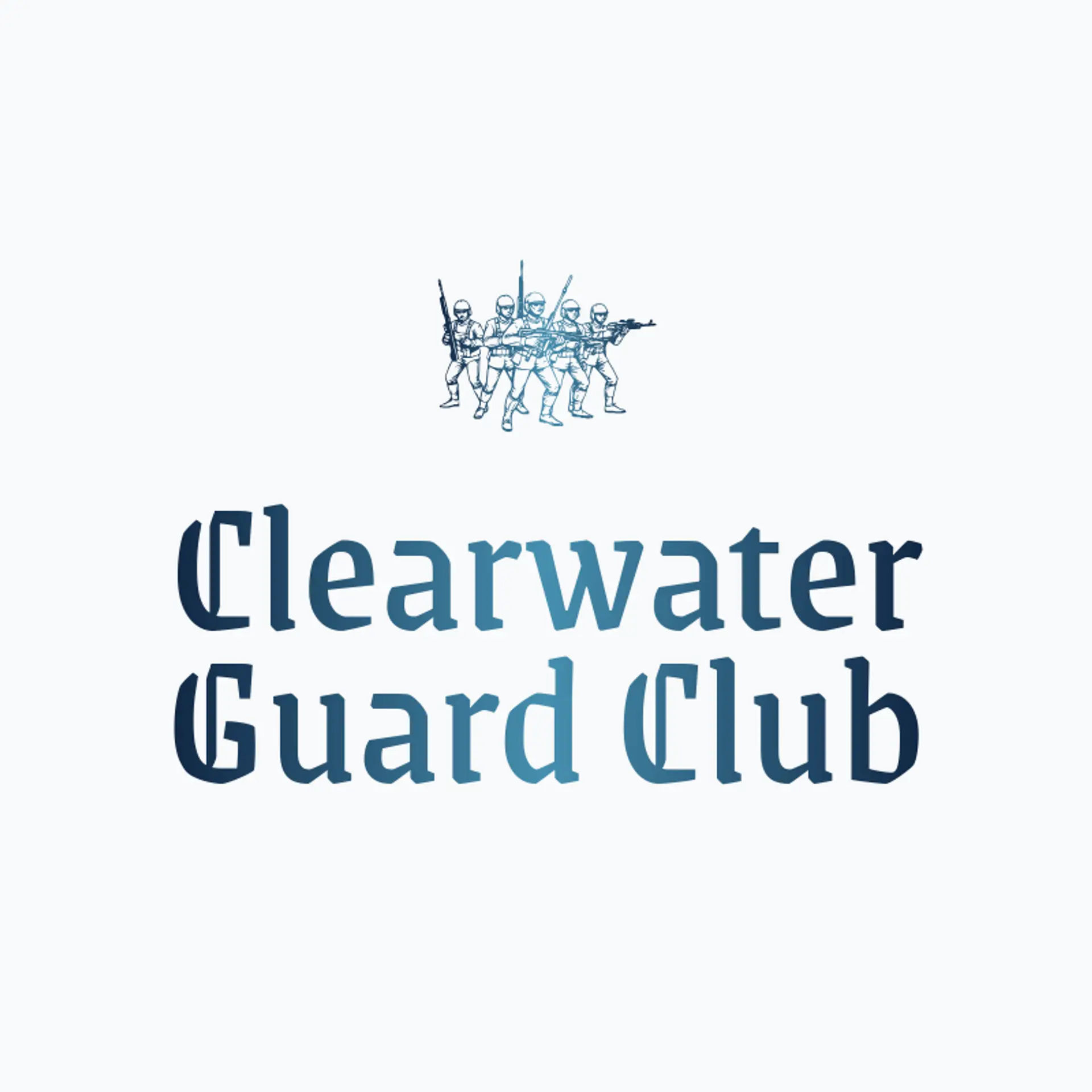Clearwater Guard Club logo for infantry