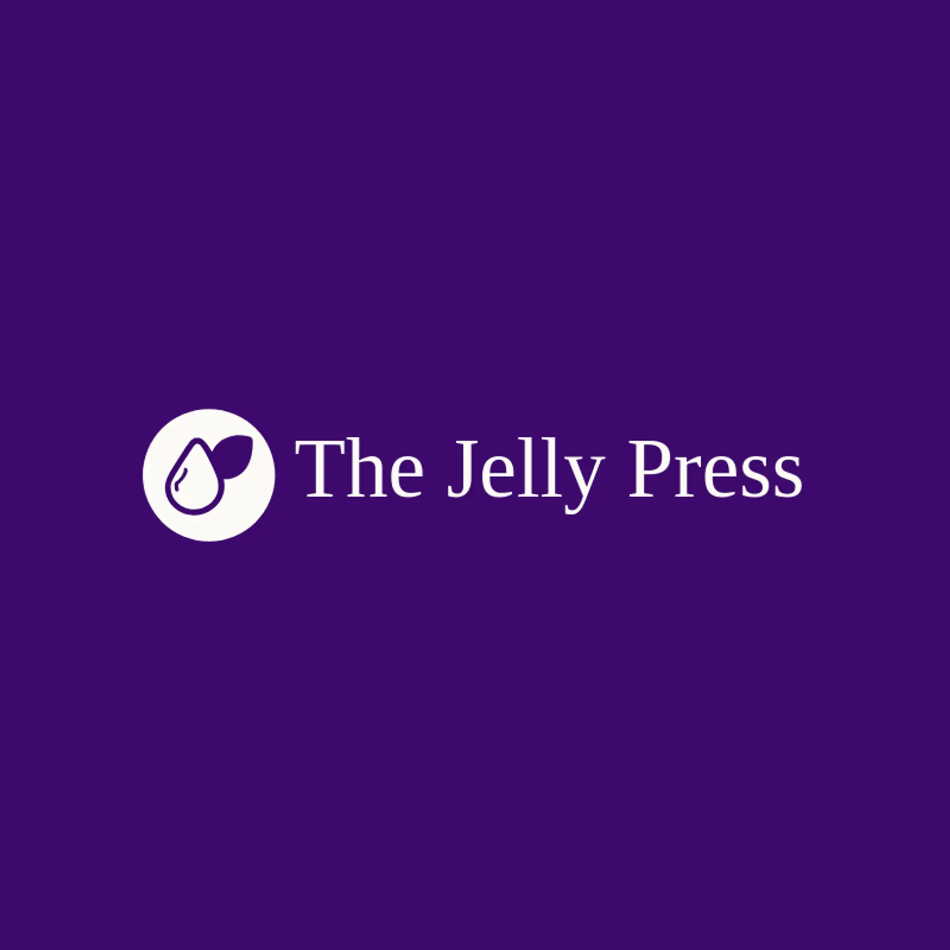 The Jelly Press logo for jelly