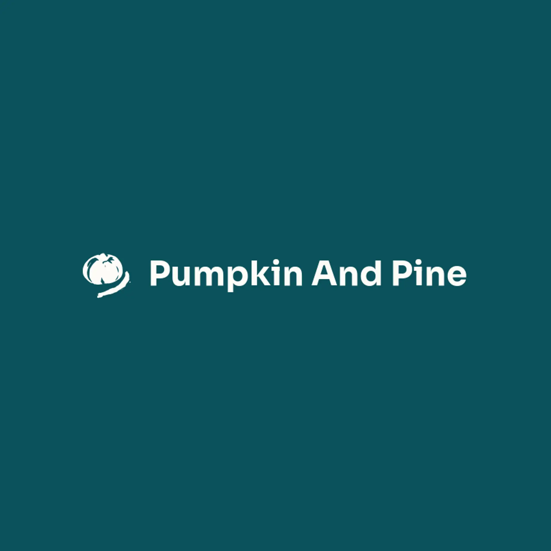 Pumpkin and Pine logo for pumpkin