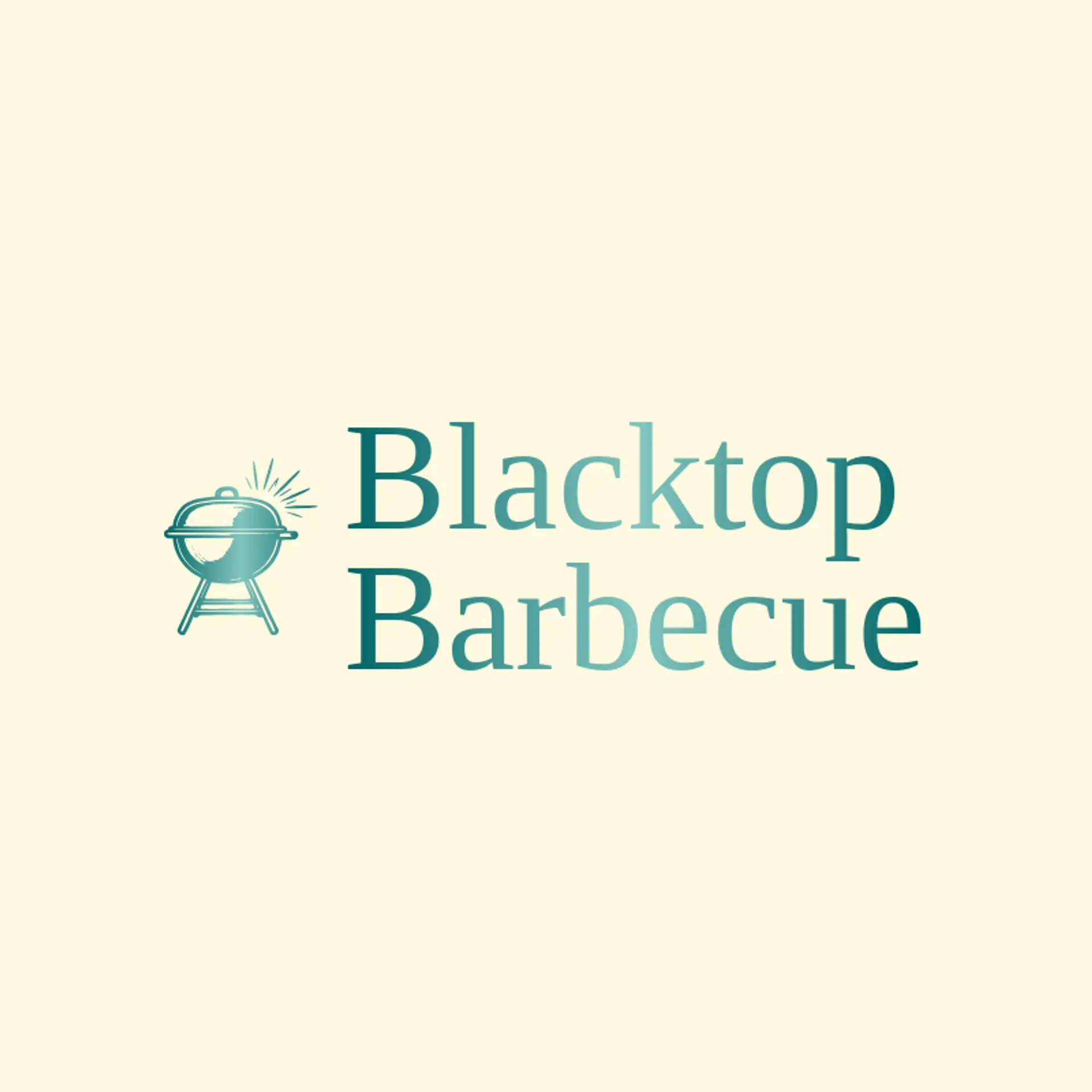 Blacktop Barbecue logo for grill