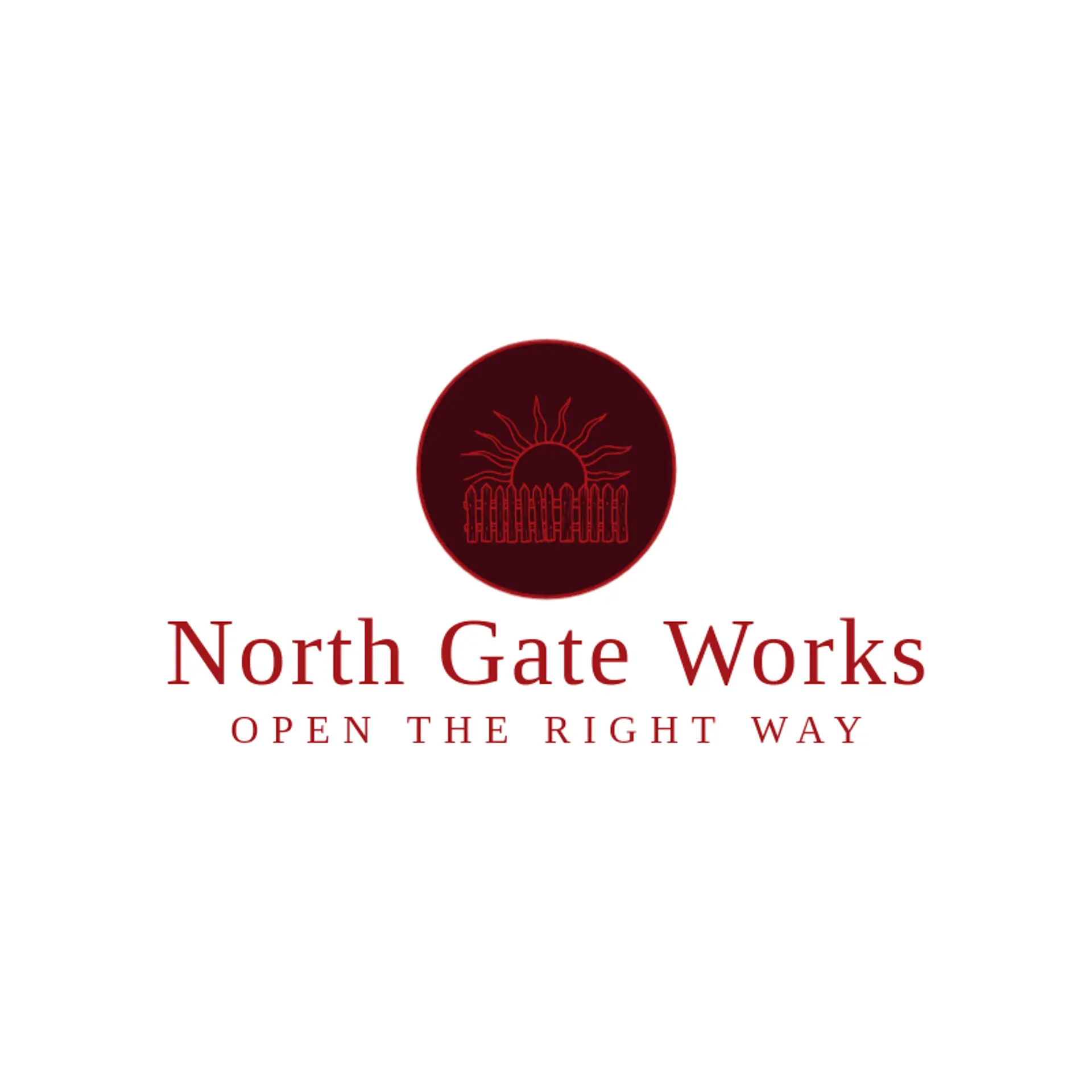 North Gate Works logo for fence