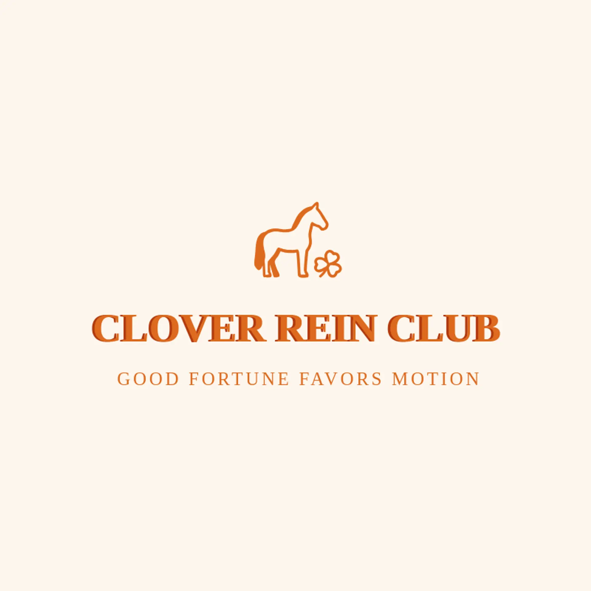 Clover Rein Club logo for derby