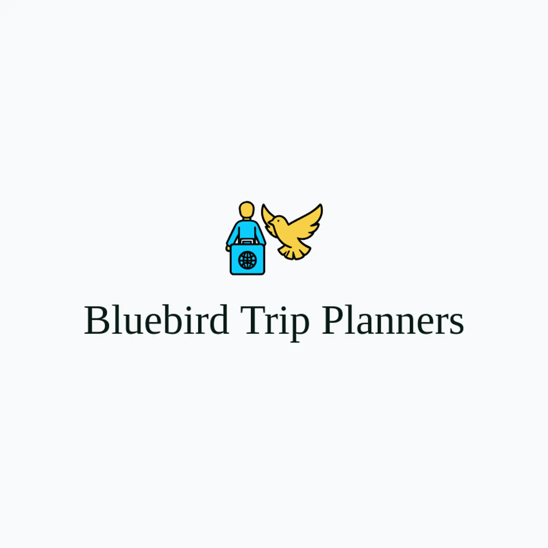 Bluebird Trip Planners logo for travel agent