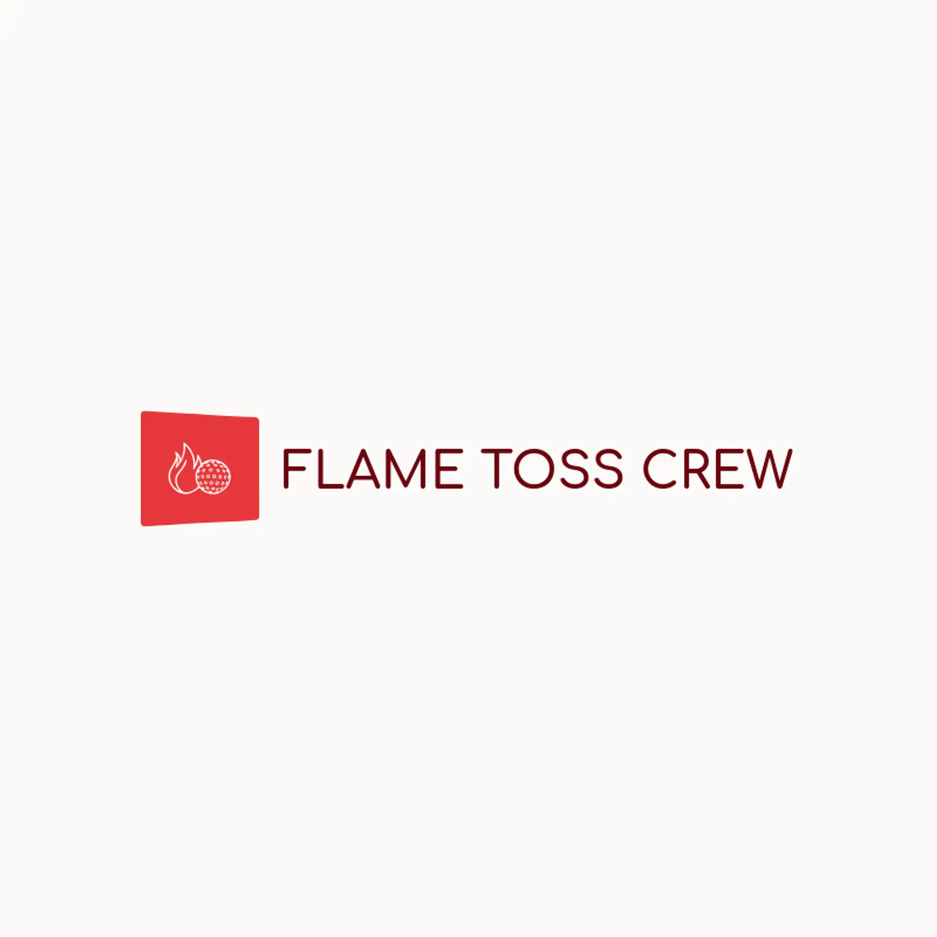 Flame Toss Crew logo for wiffleball
