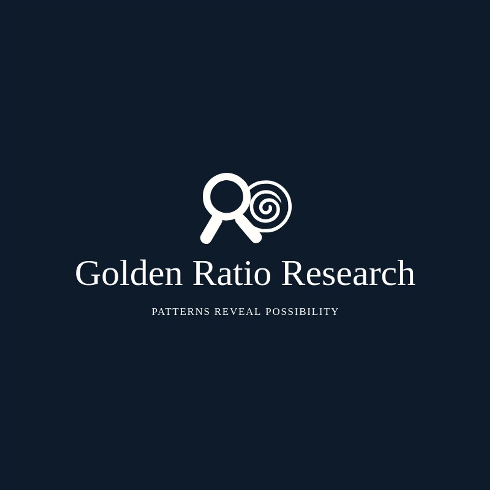 Golden Ratio Research logo for research