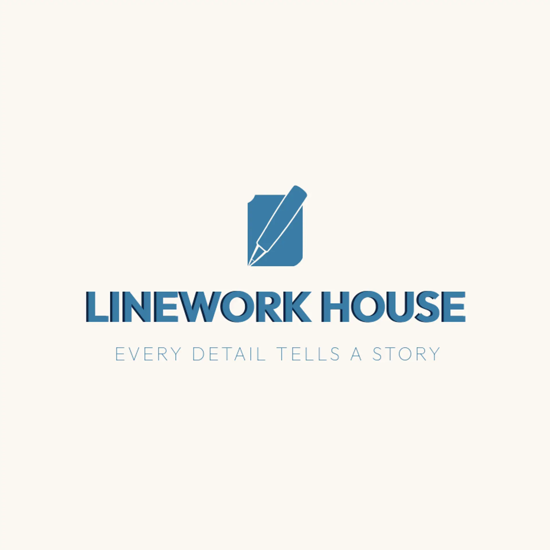 Linework House logo for pen