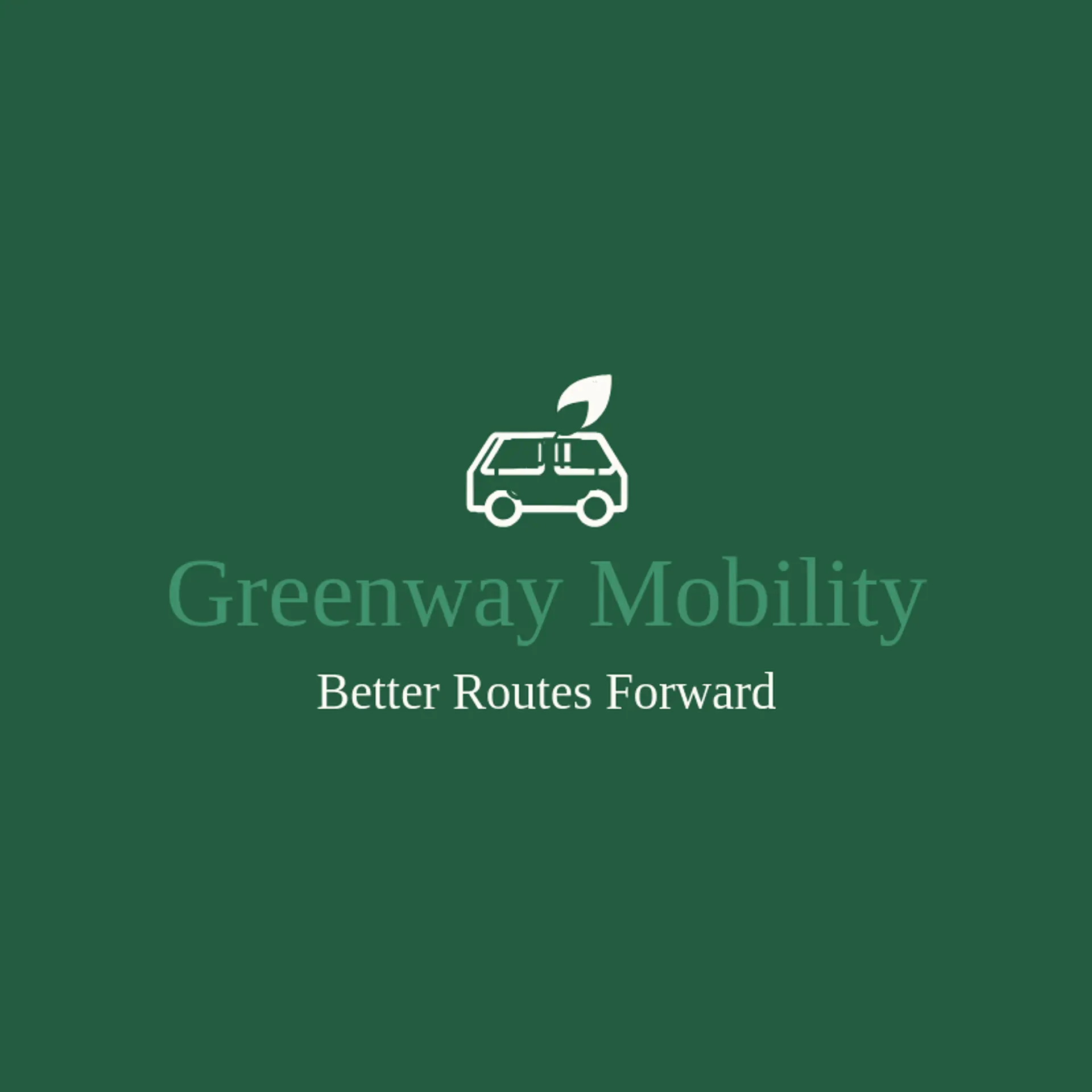 Greenway Mobility logo for transportation