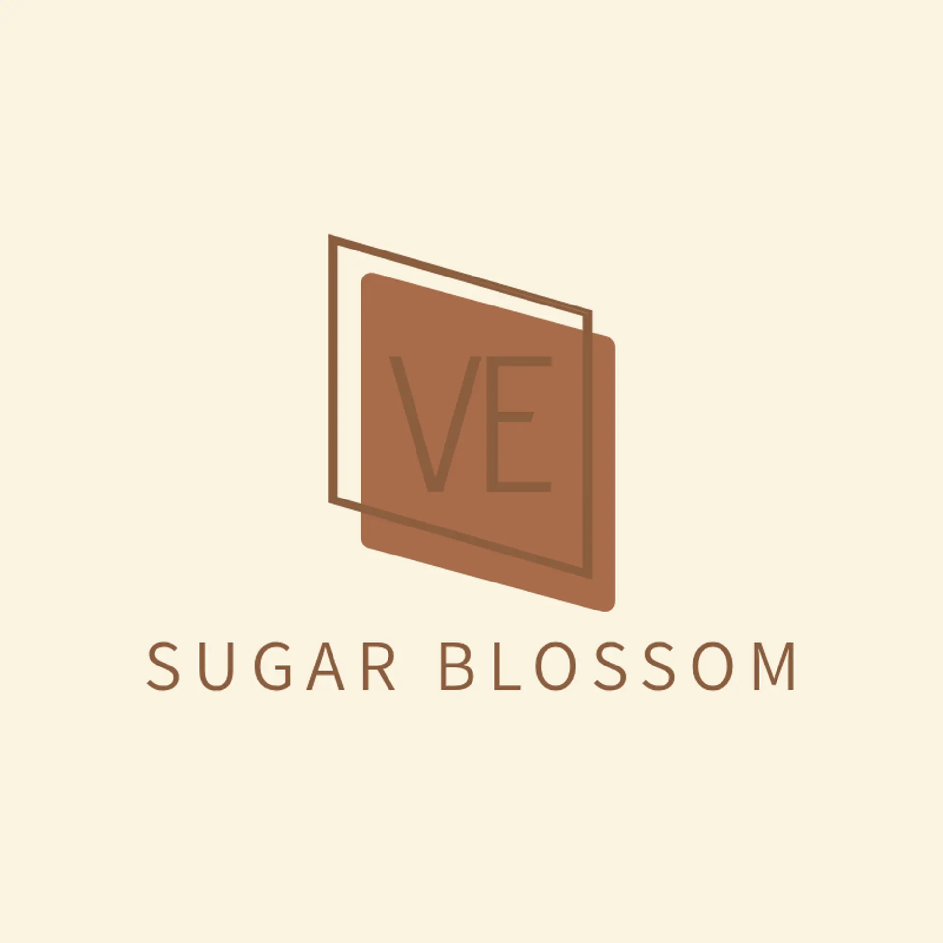 Sugar Blossom logo for bakery