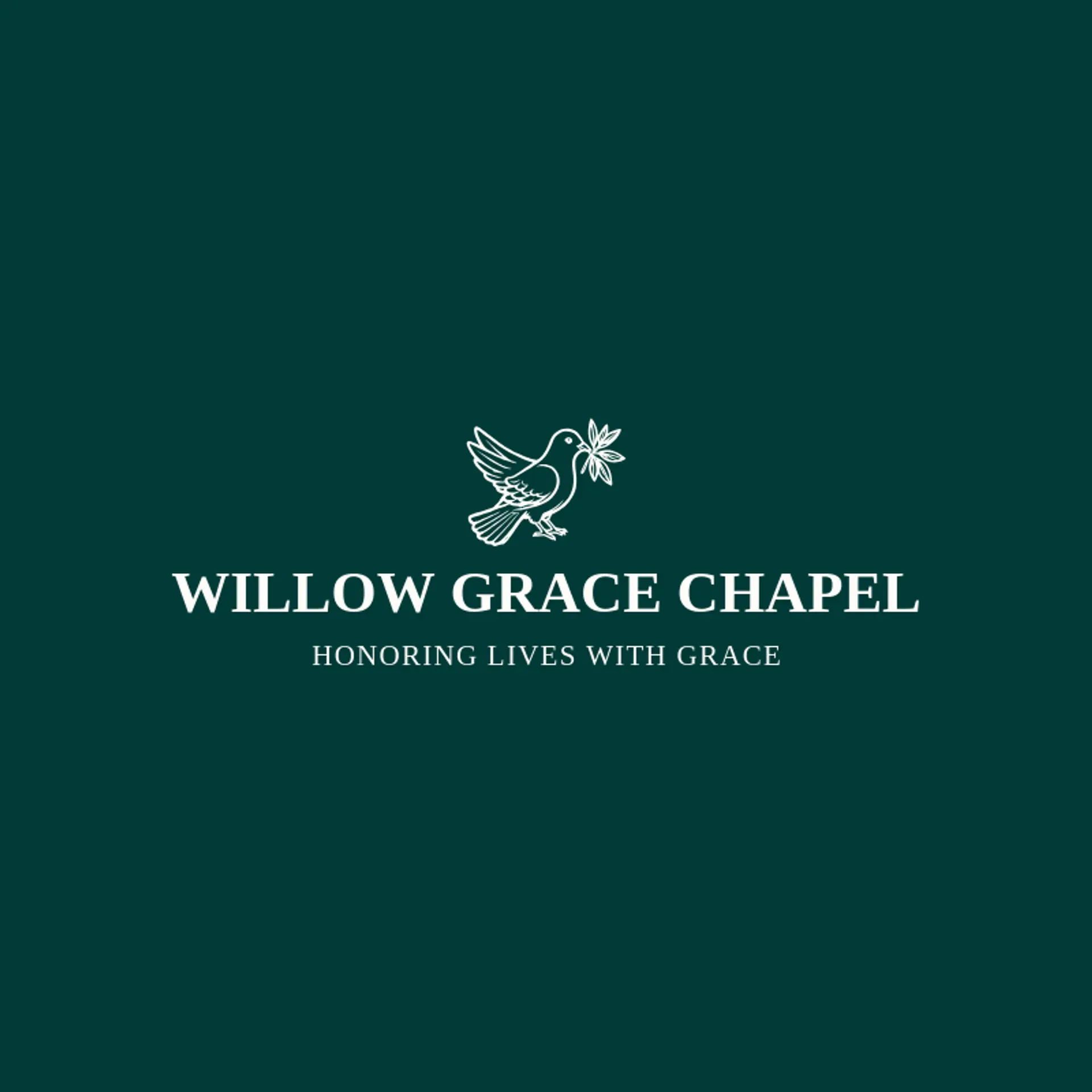 Willow Grace Chapel logo for funeral home
