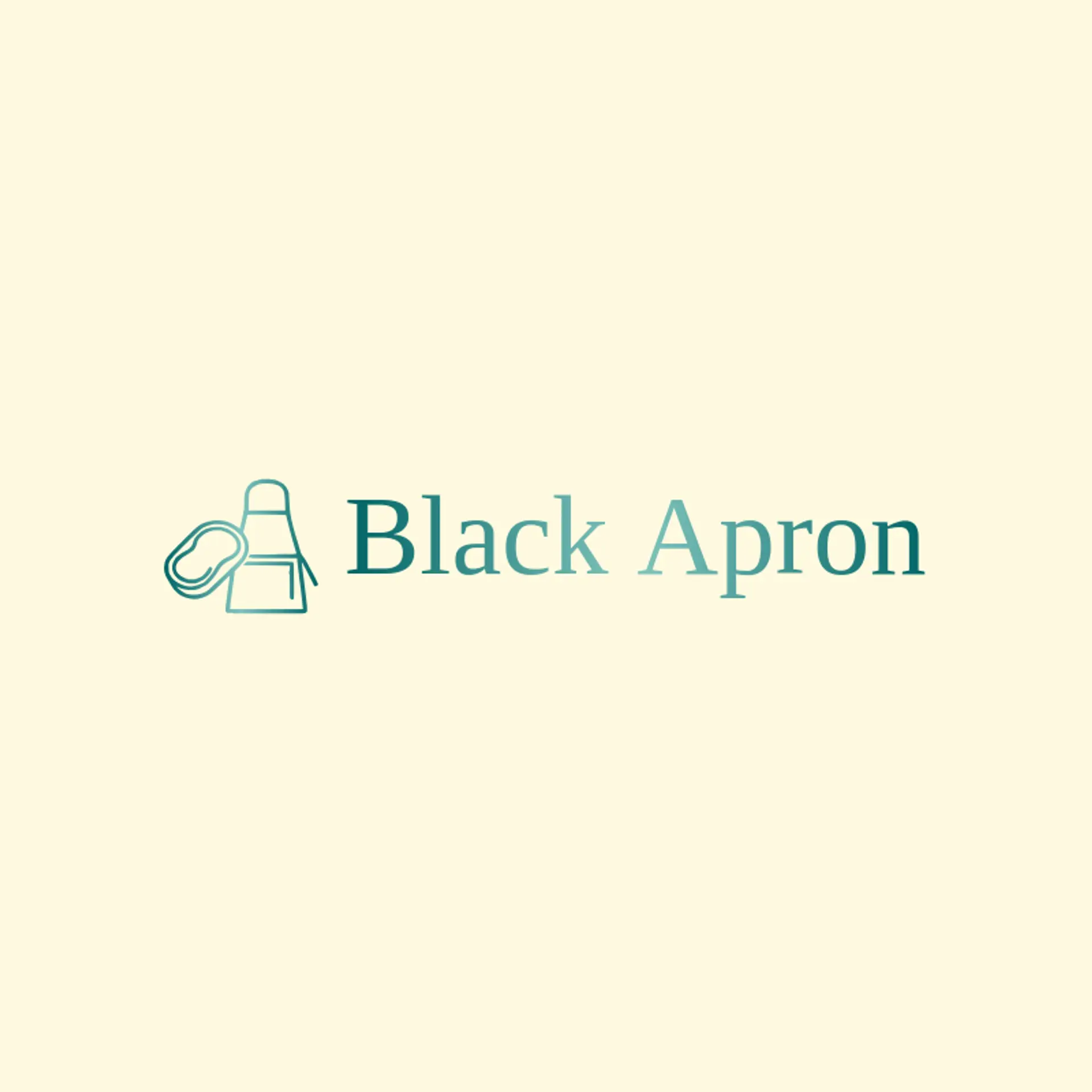 Black Apron logo for steakhouse