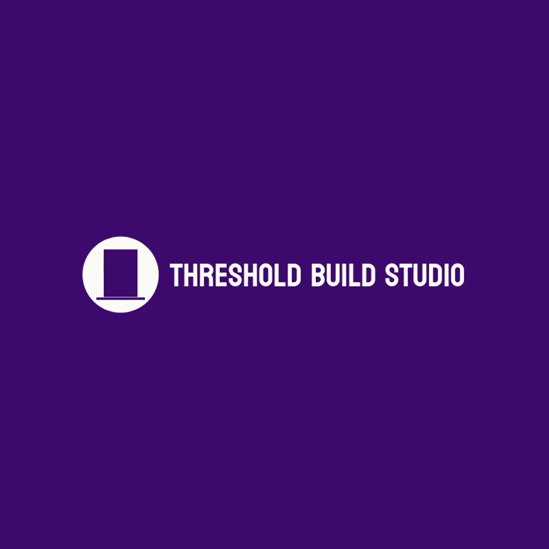 Threshold Build Studio logo for build