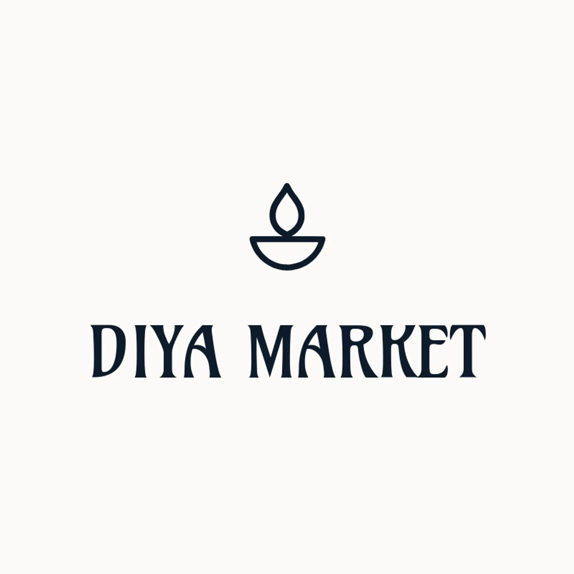 Diya Market logo for desi