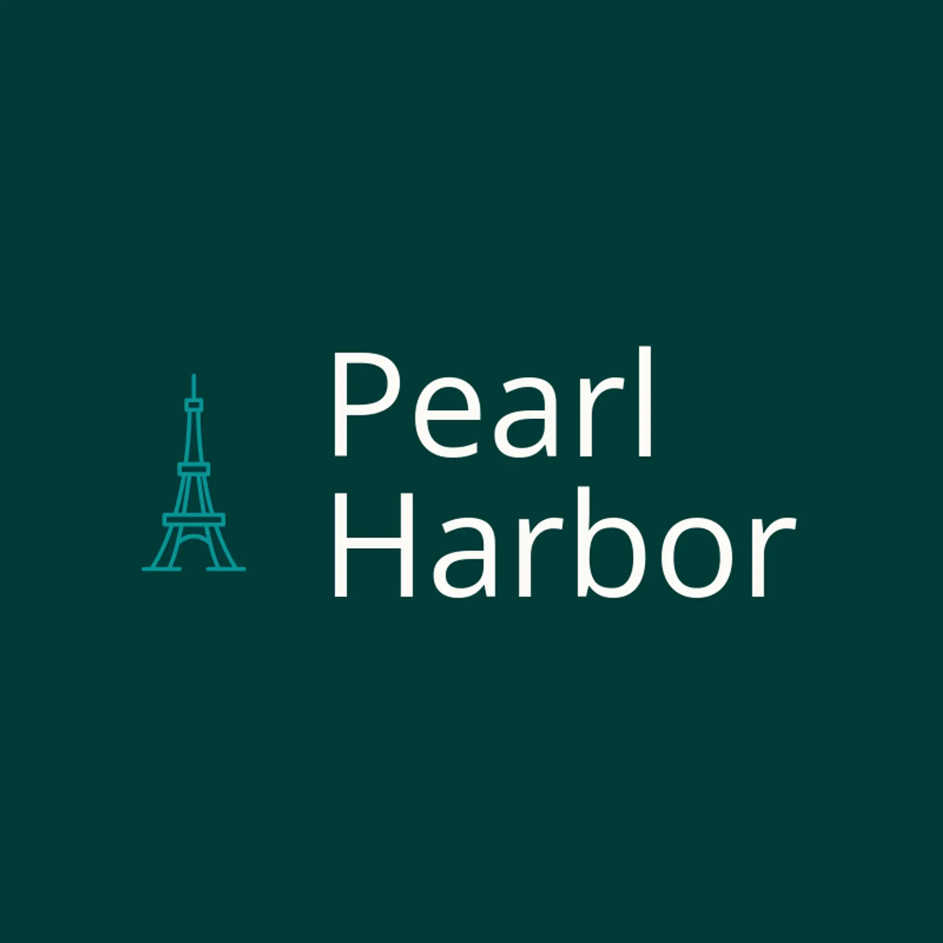Pearl Harbor logo for france
