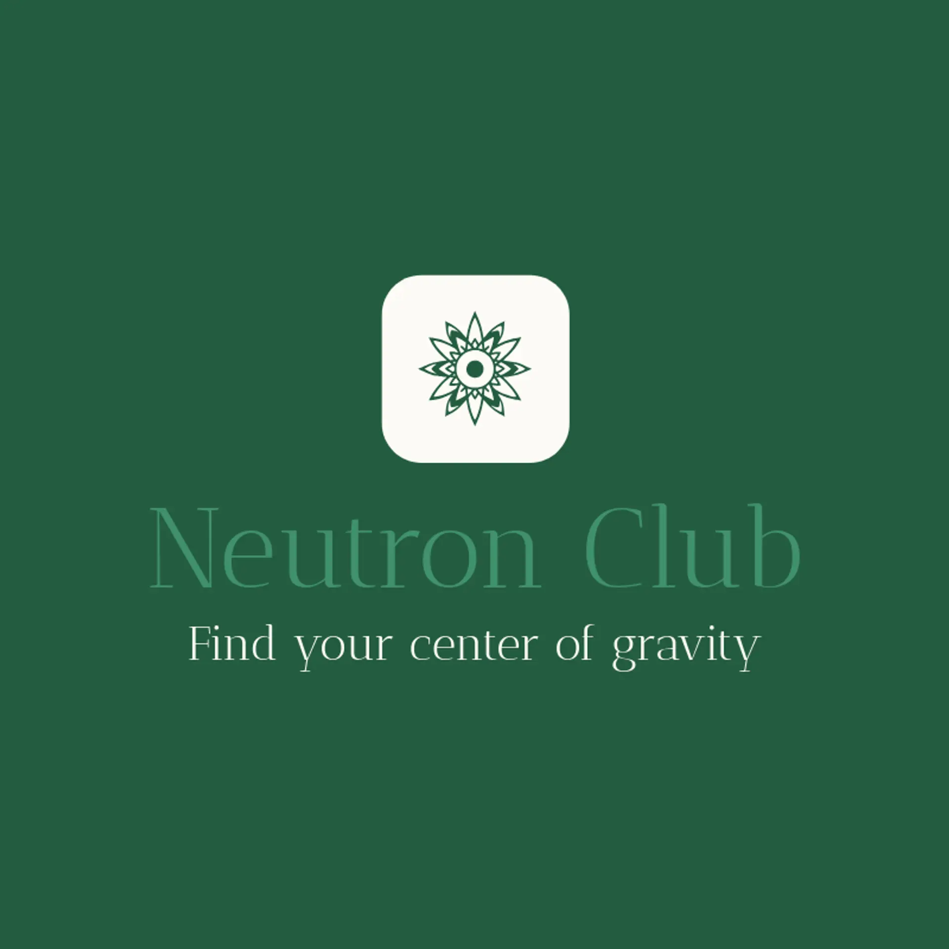 Neutron Club logo for atomic