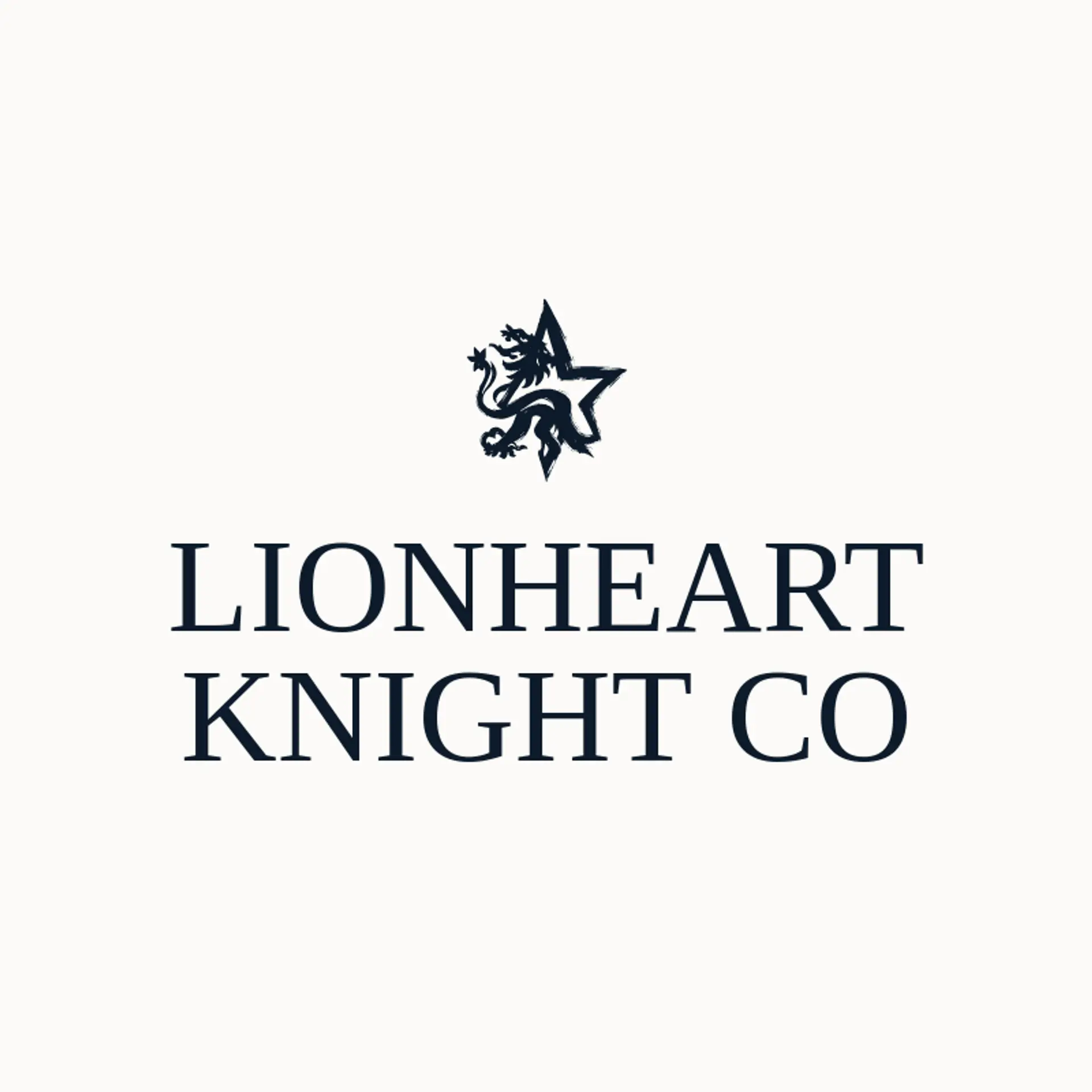 Lionheart Knight Co logo for knight