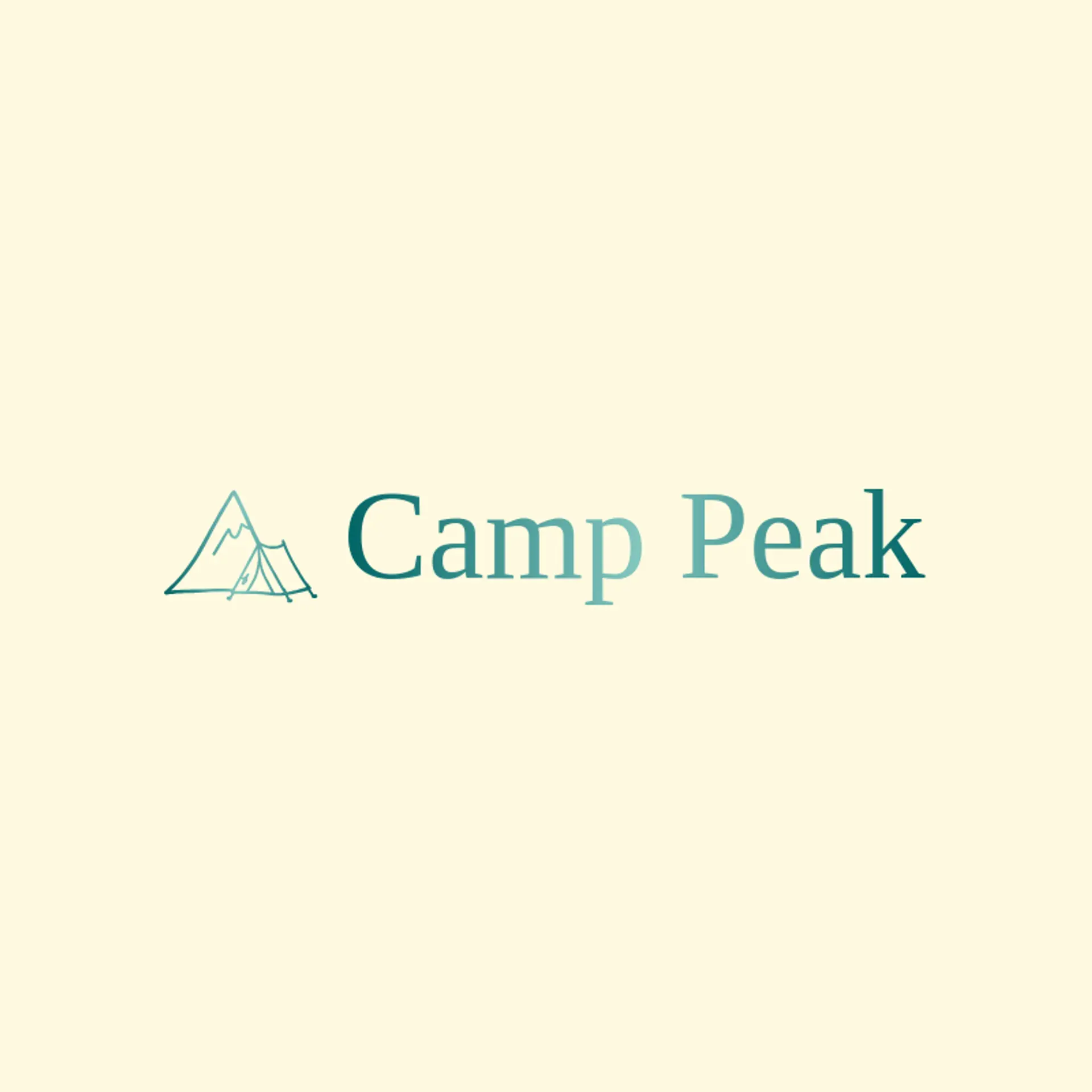 Camp Peak logo for hiking