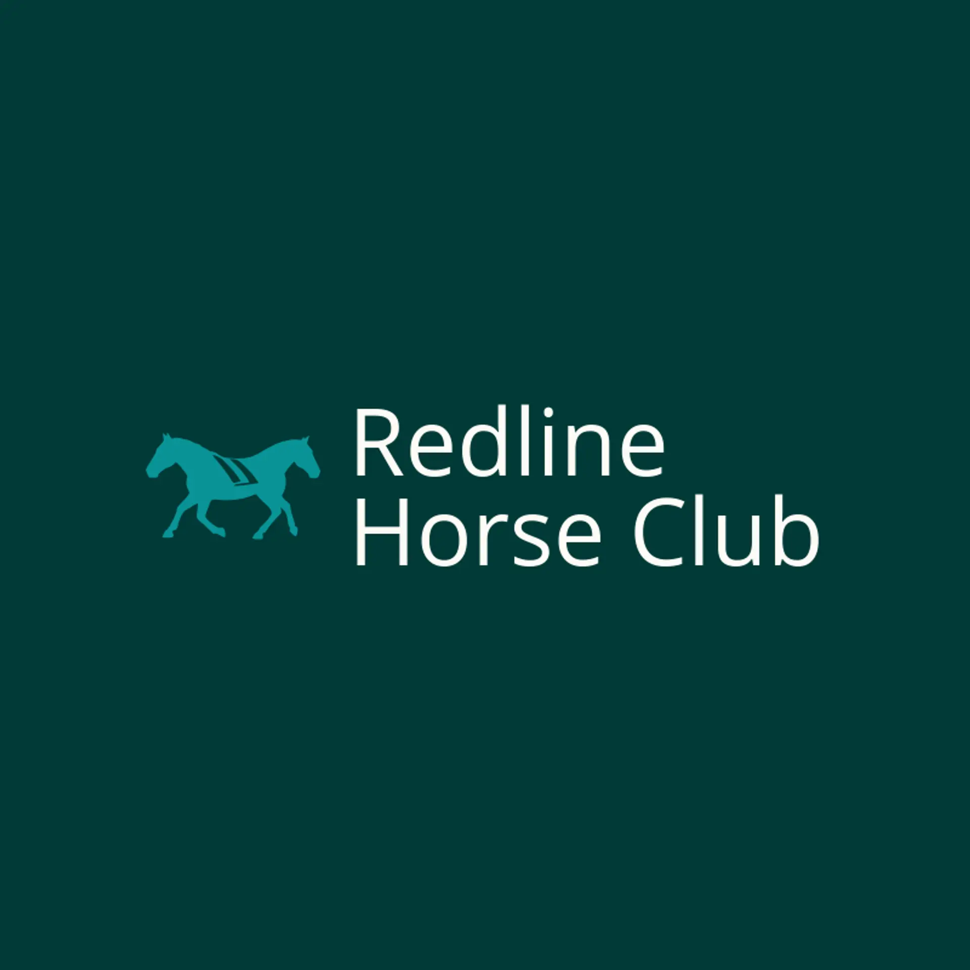 Redline Horse Club logo for mustang