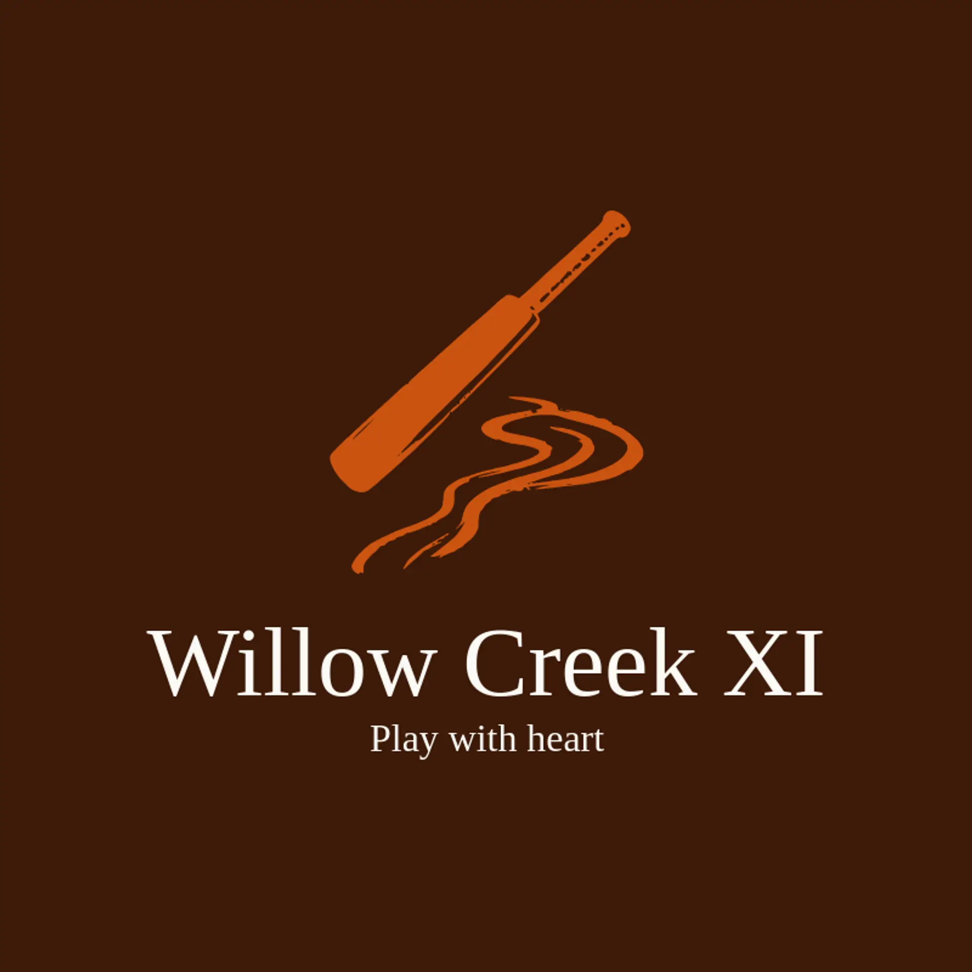 Willow Creek XI logo for cricket team