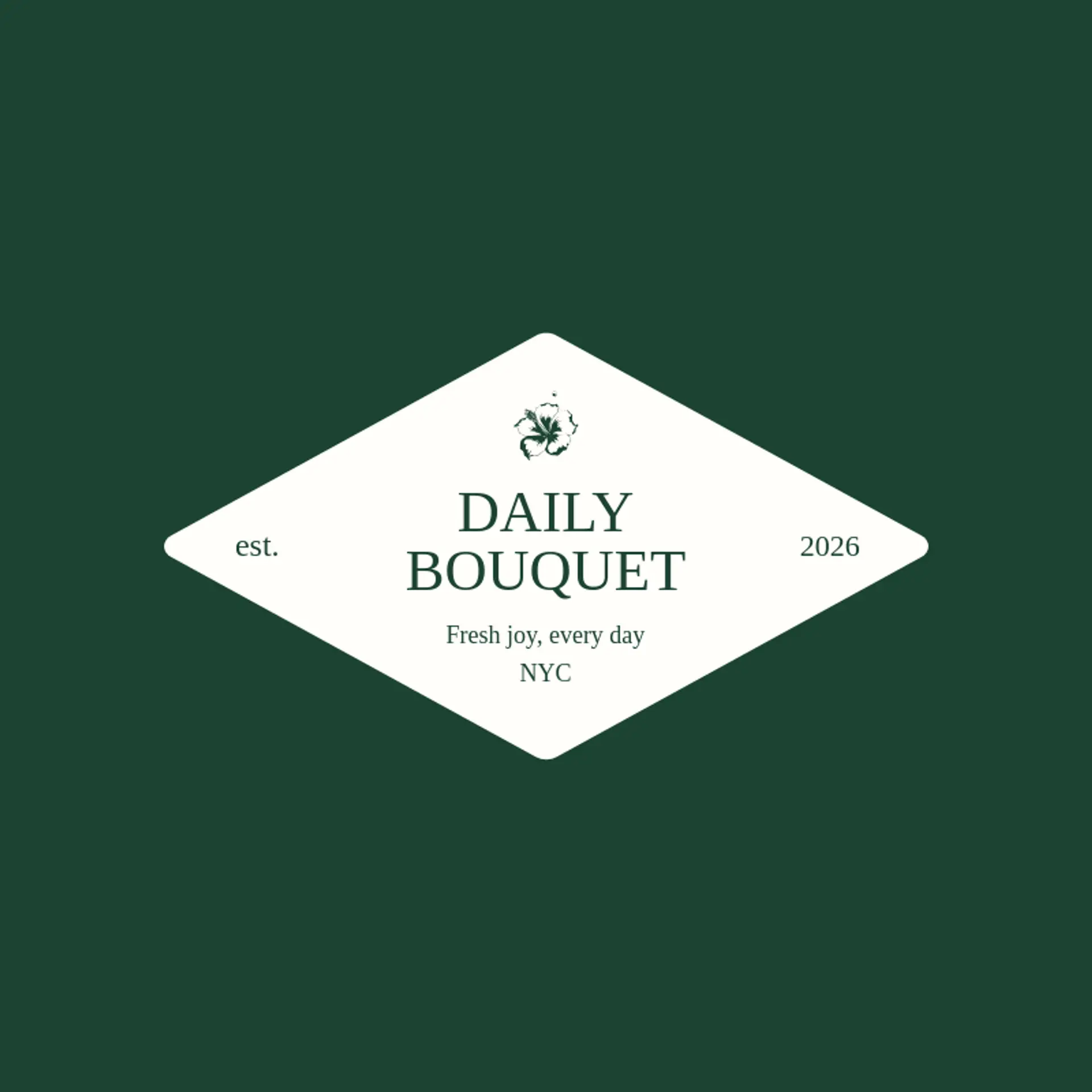 Daily Bouquet logo for bloom