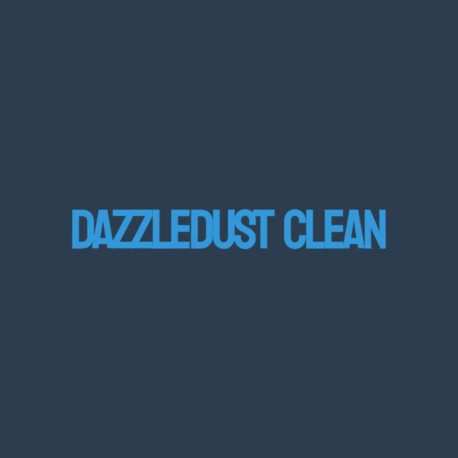 DazzleDust Clean logo for commercial cleaning