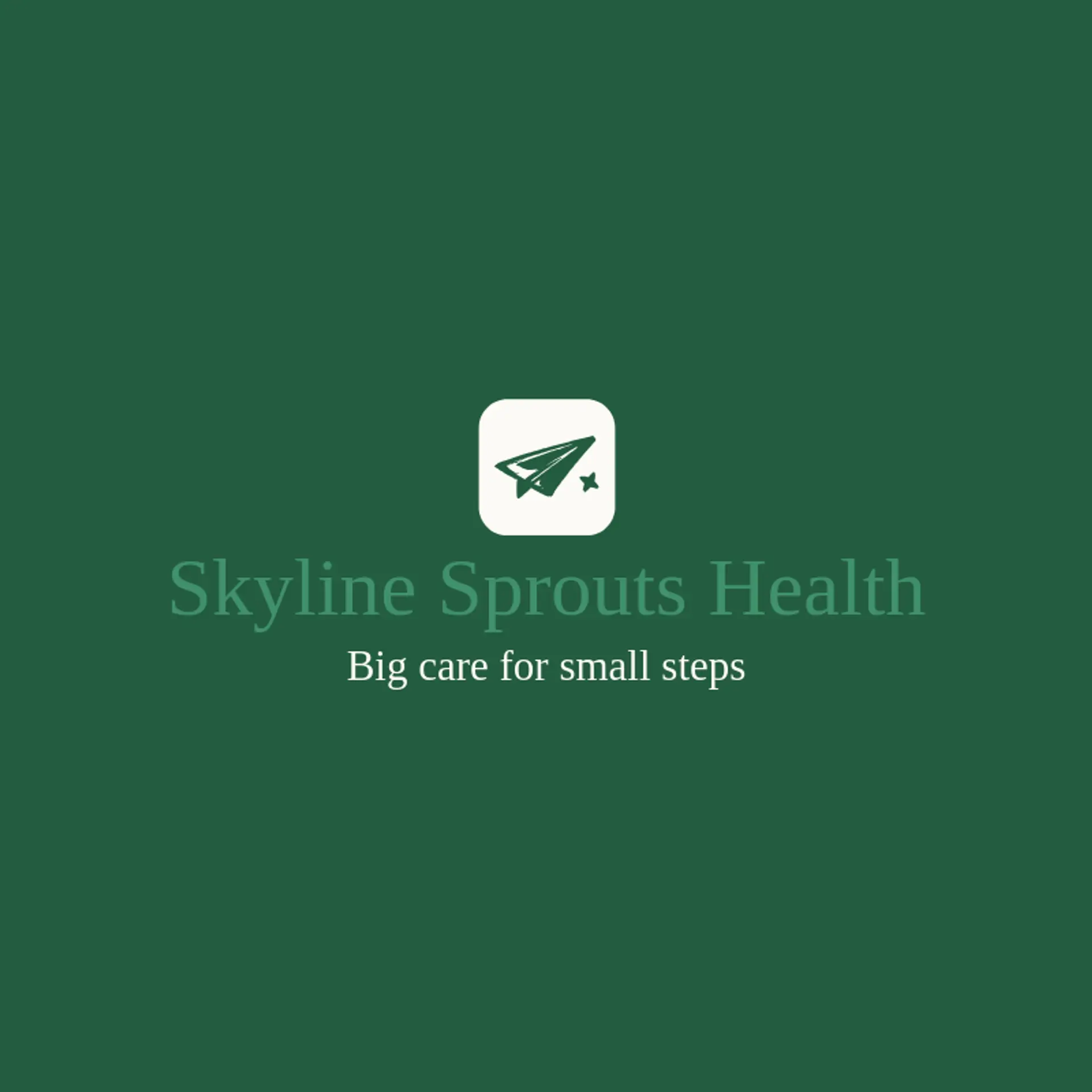 Skyline Sprouts Health logo for pediatrician