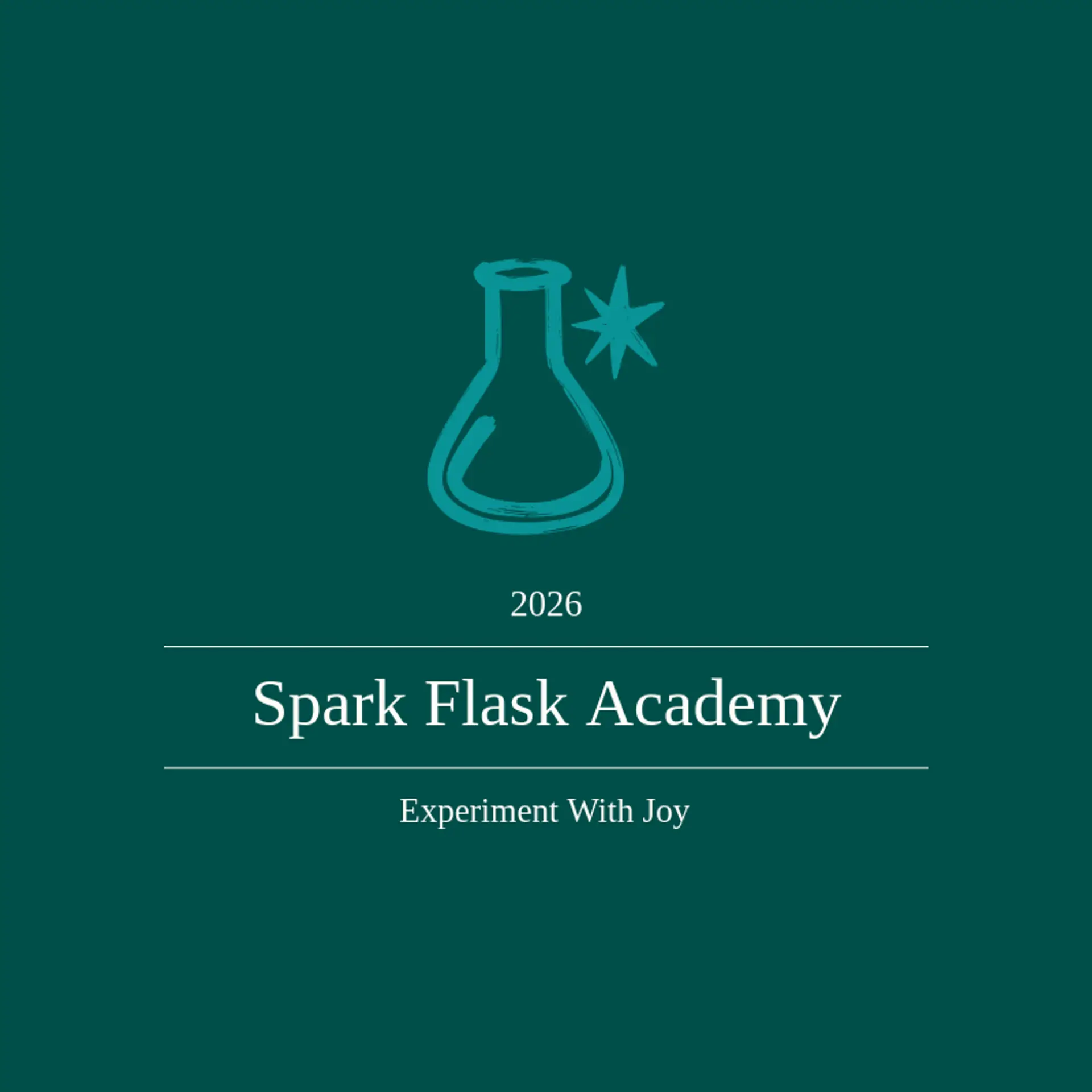 Spark Flask Academy logo for nerd