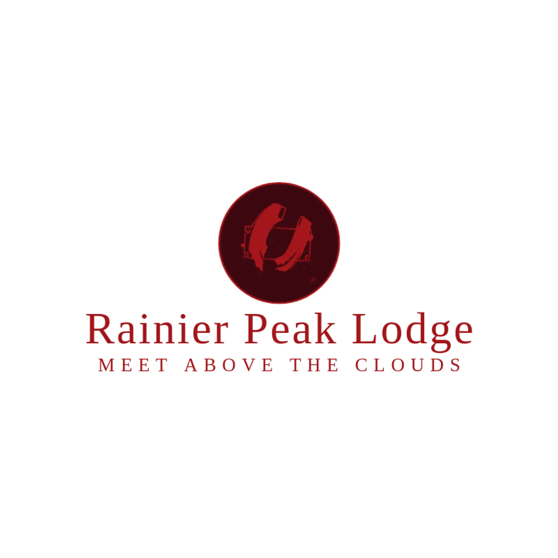 Rainier Peak Lodge logo for washington