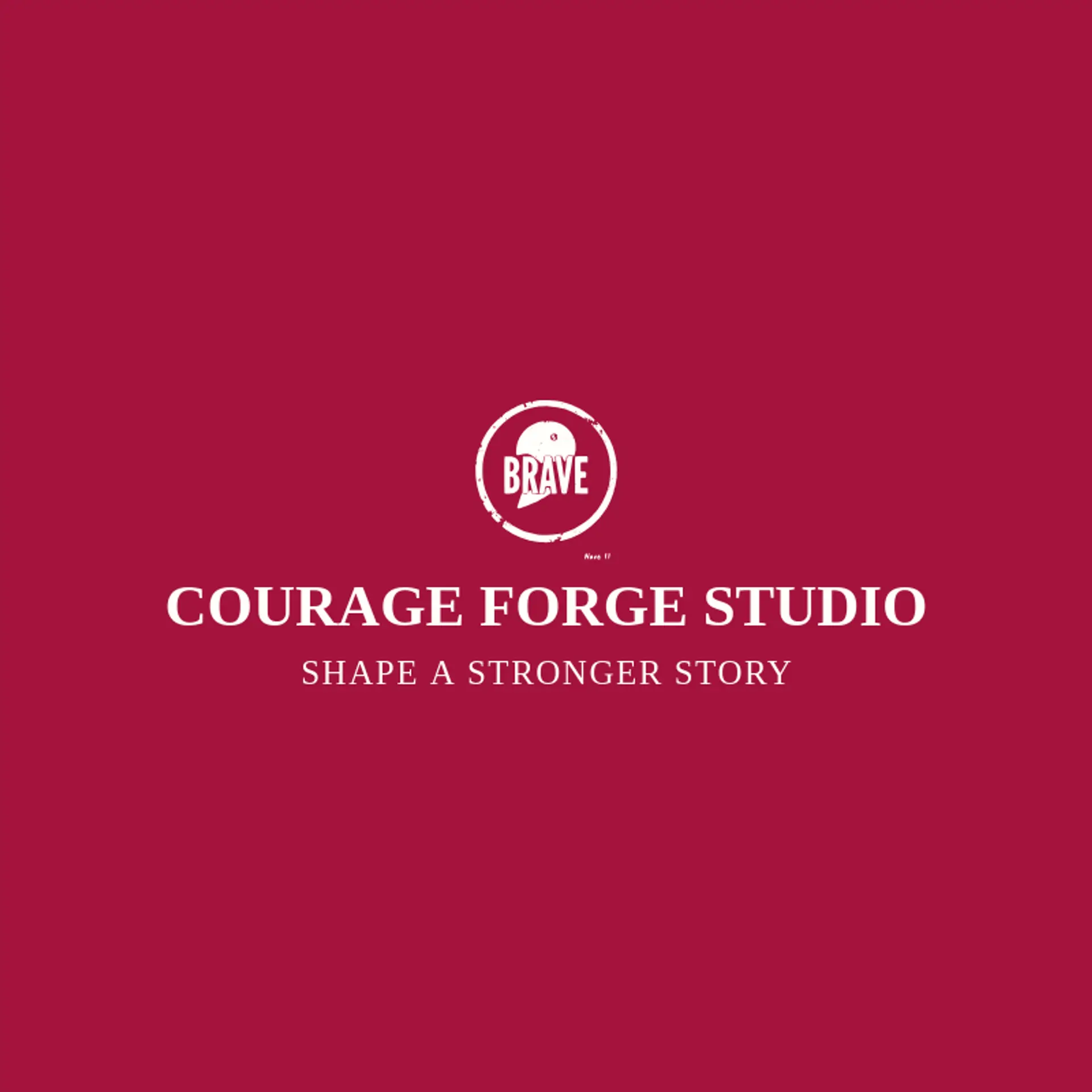 Courage Forge Studio logo for brave