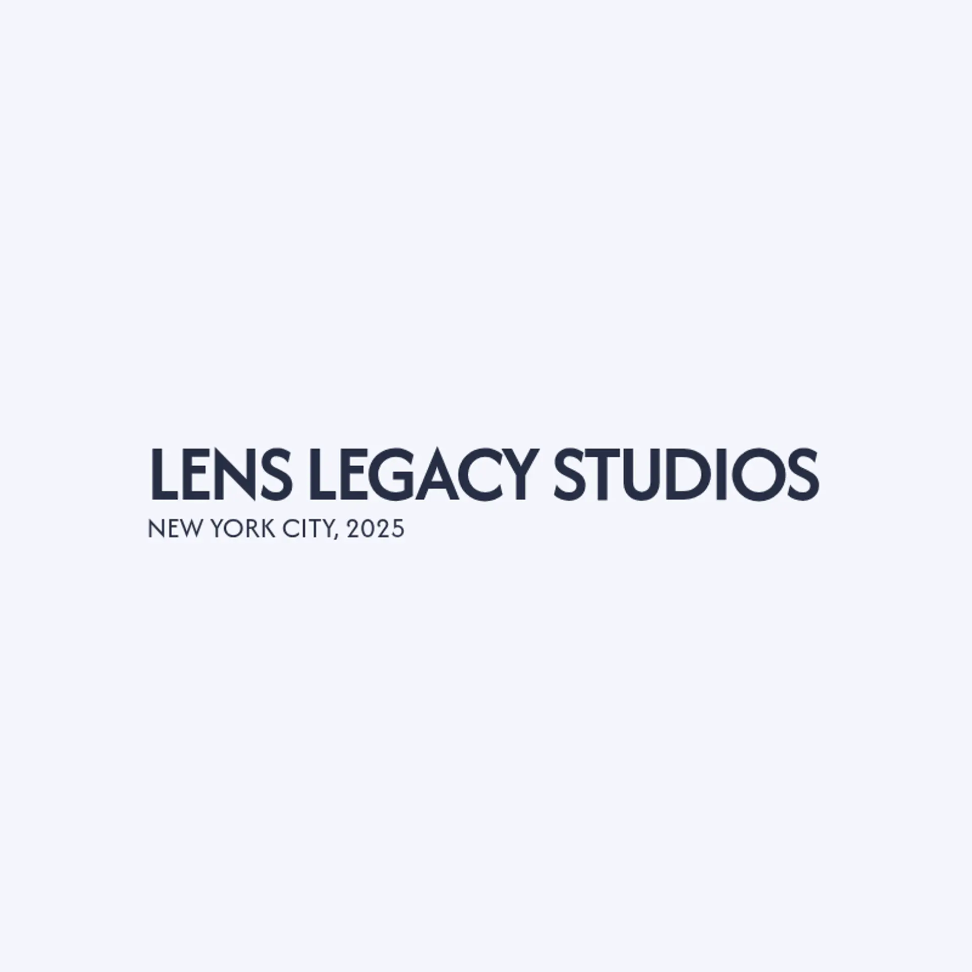 LuminaLens Studio logo for photography