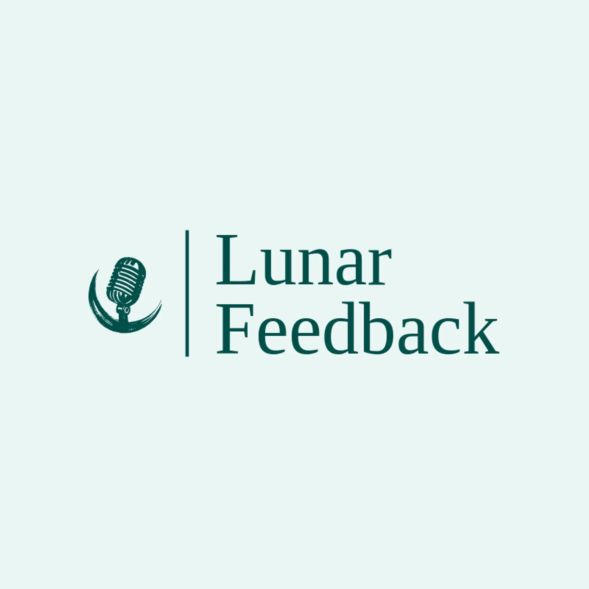 Lunar Feedback logo for rock and roll