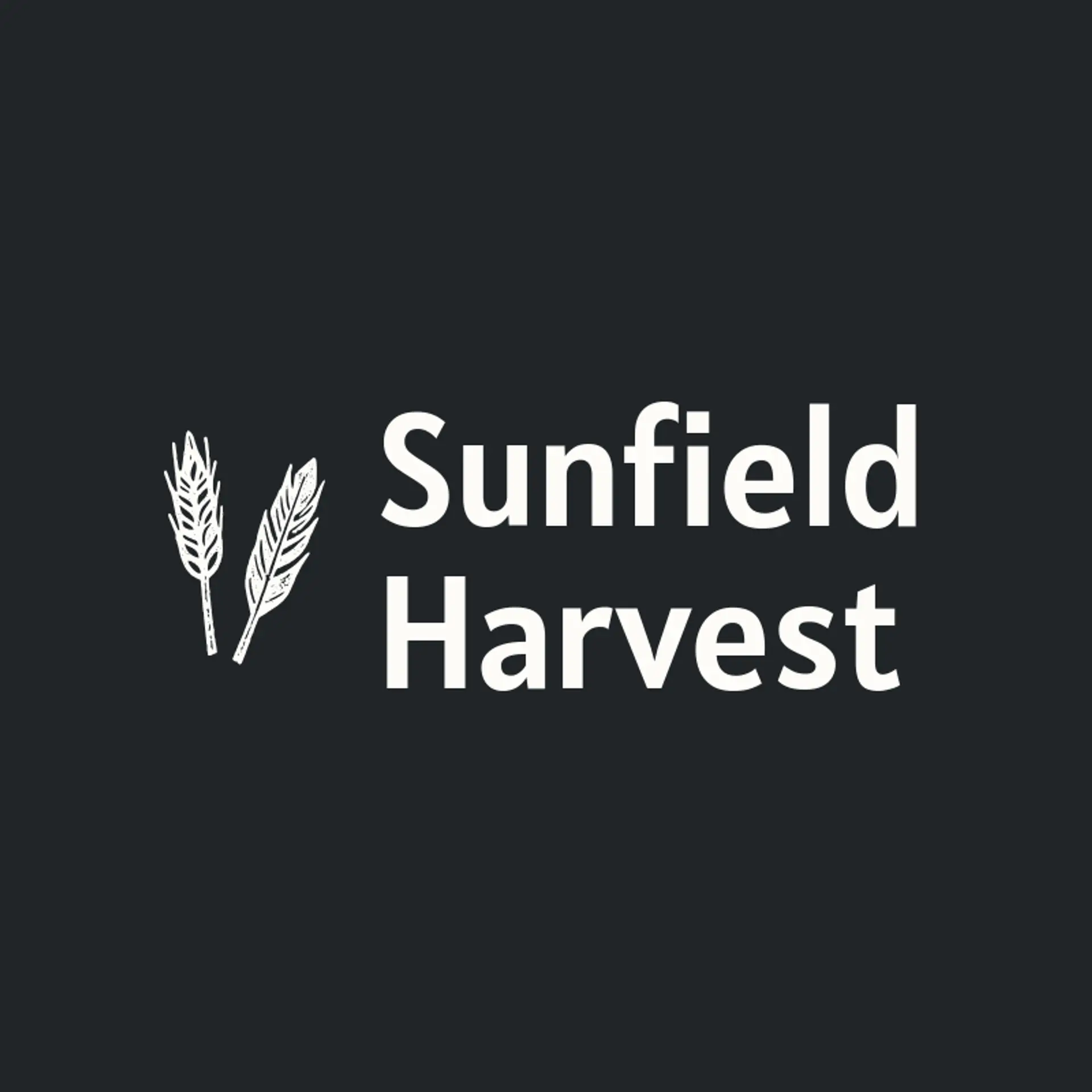 Sunfield Harvest logo for poultry farm