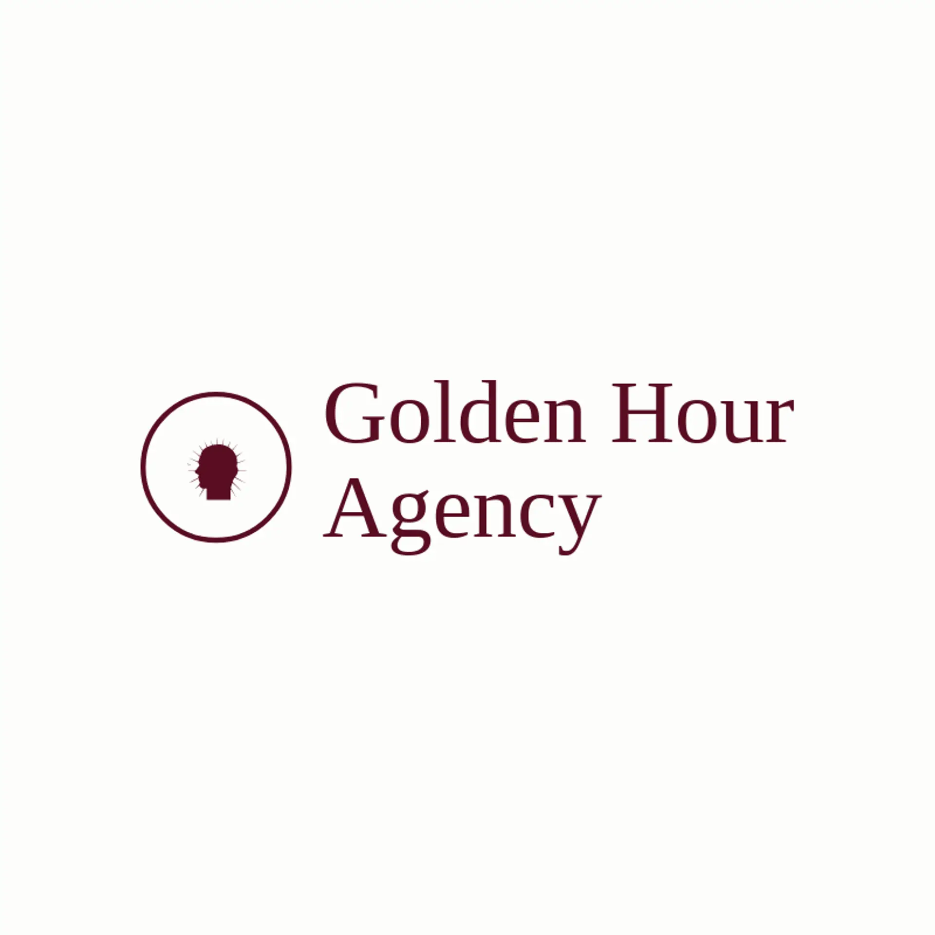 Golden Hour Agency logo for celebrity
