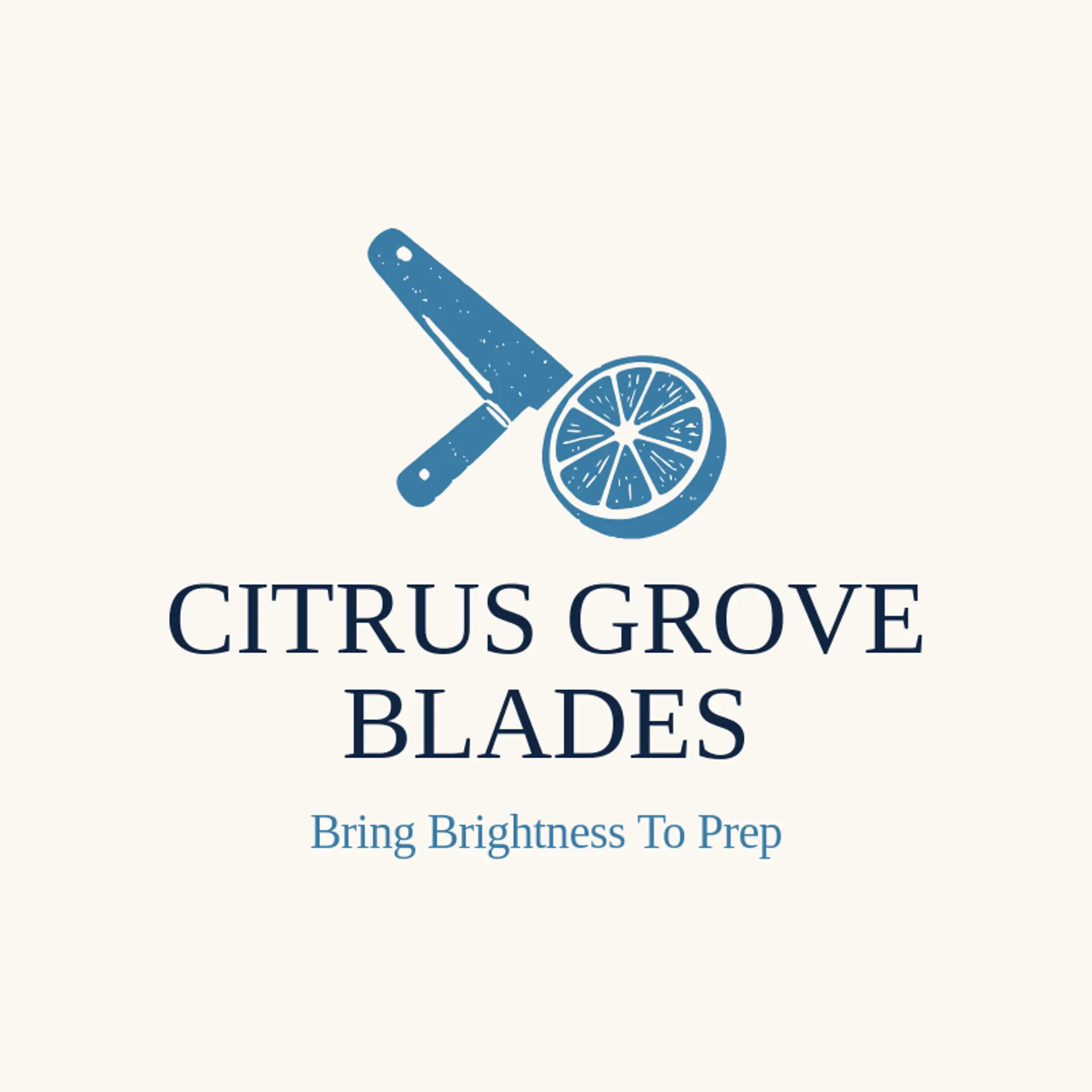 Citrus Grove Blades logo for knife