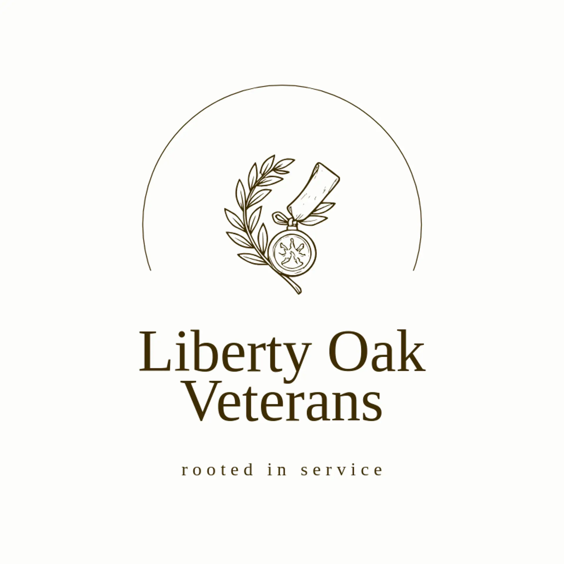 Liberty Oak Veterans logo for veteran