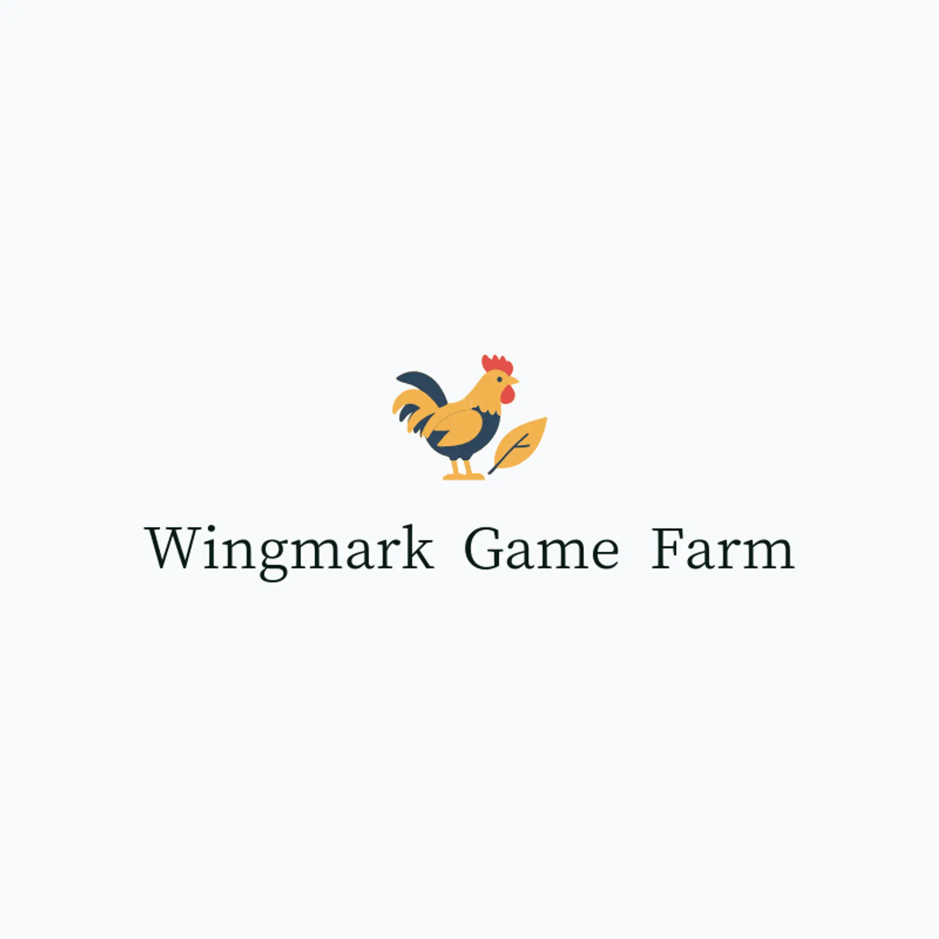 Wingmark Game Farm logo for gamefowl