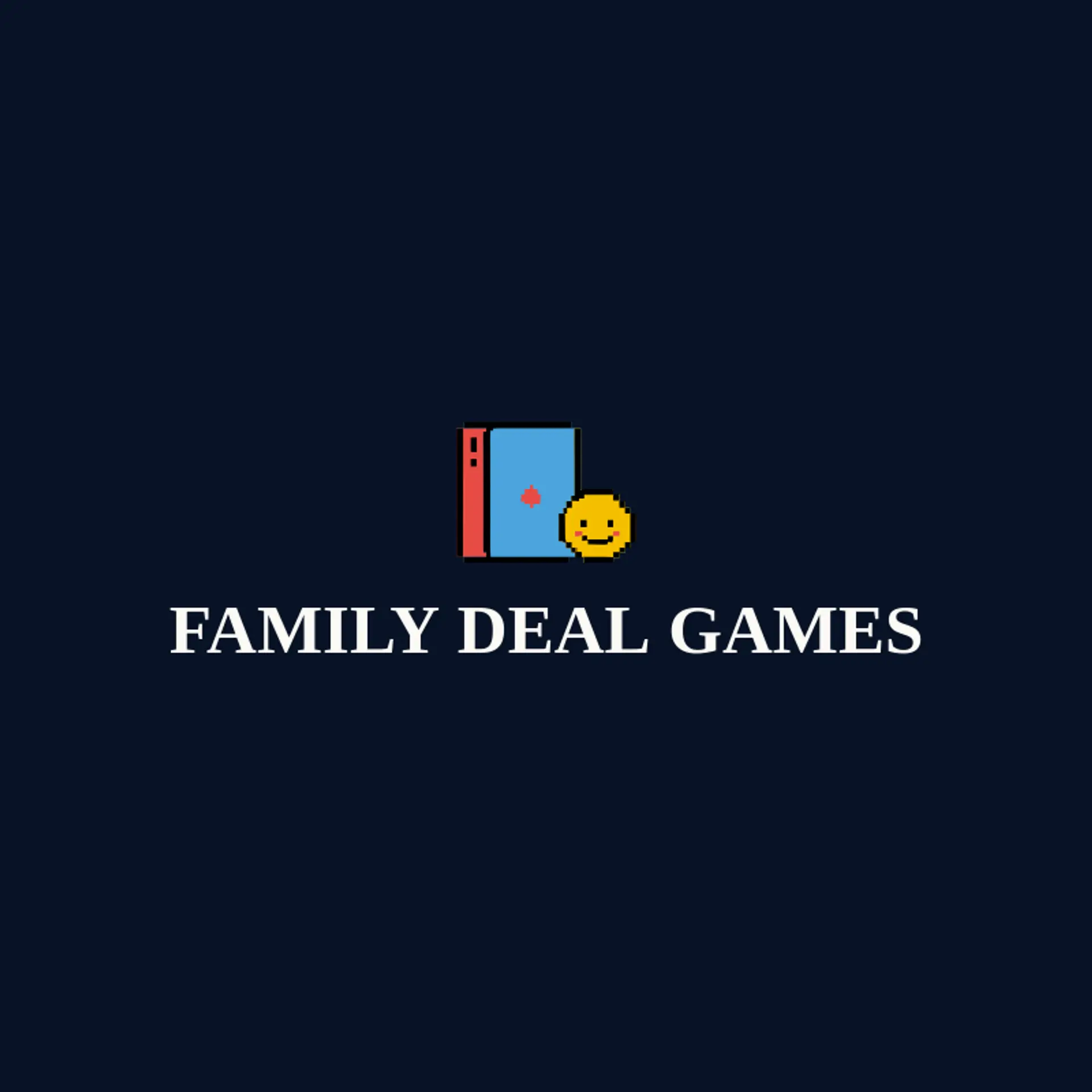 Family Deal Games logo for playing cards